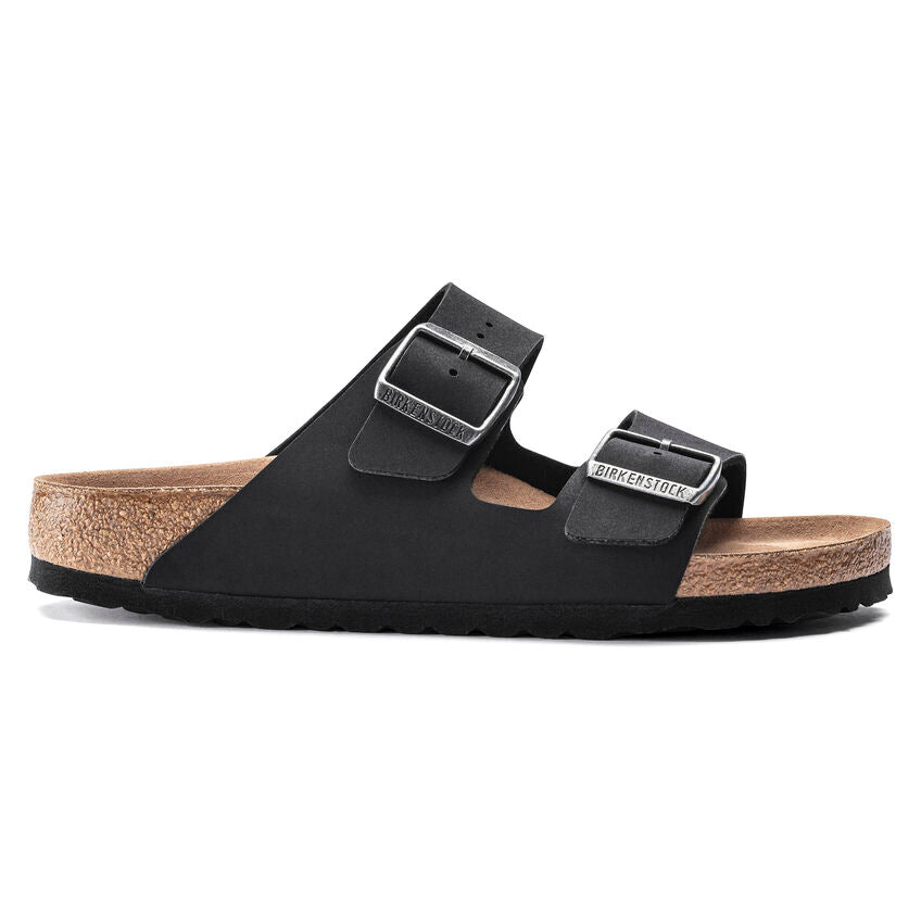 Birkenstock Arizona Vegan Birkibuc in Black  Shoes