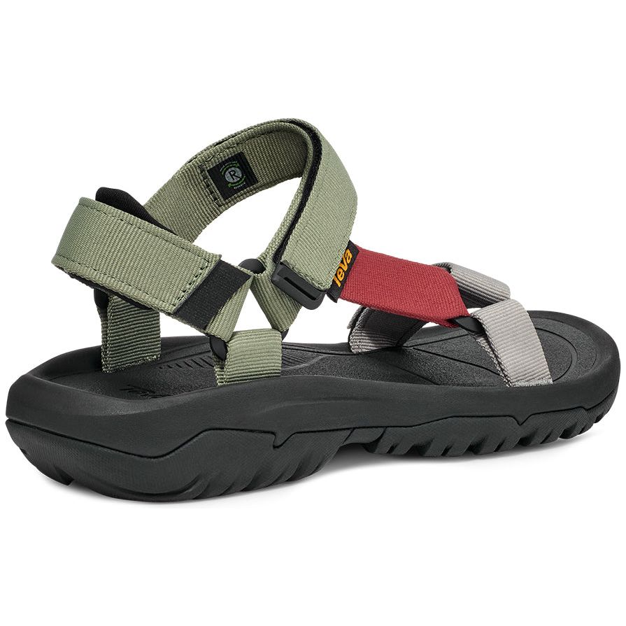 Teva Men's Hurricane XLT2 Sandal in Olivine Brick Red Multi  Men's Footwear