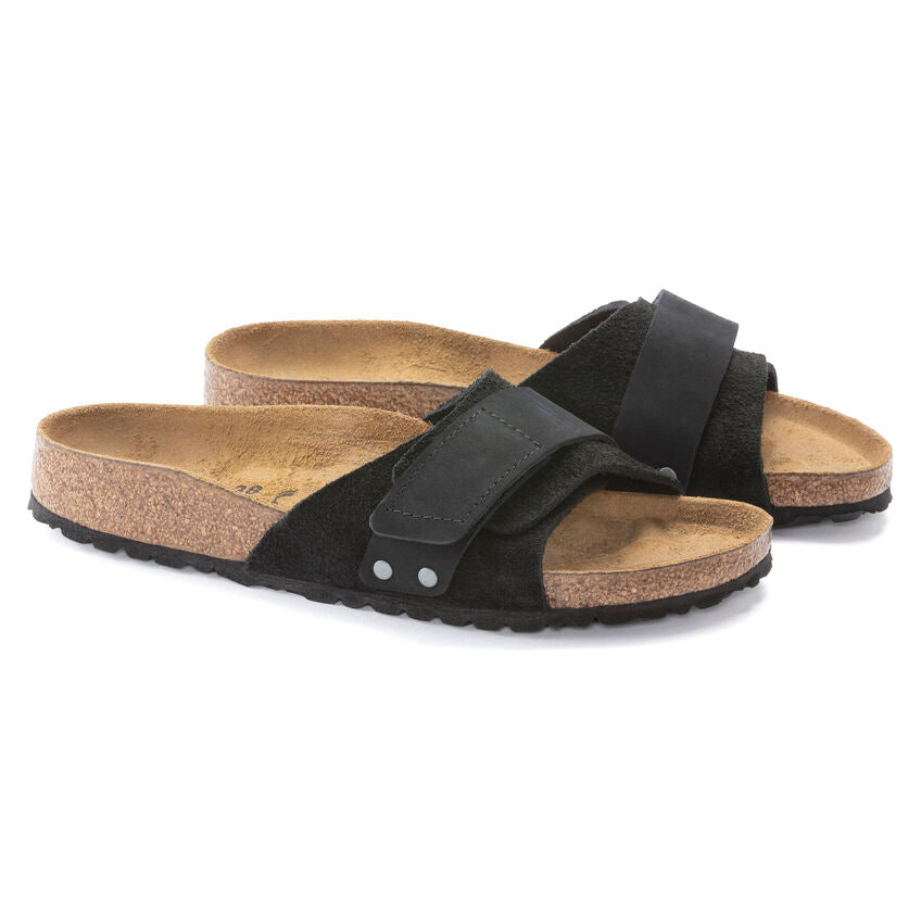 Birkenstock Women's Oita Suede Leather in Black  Women's Footwear