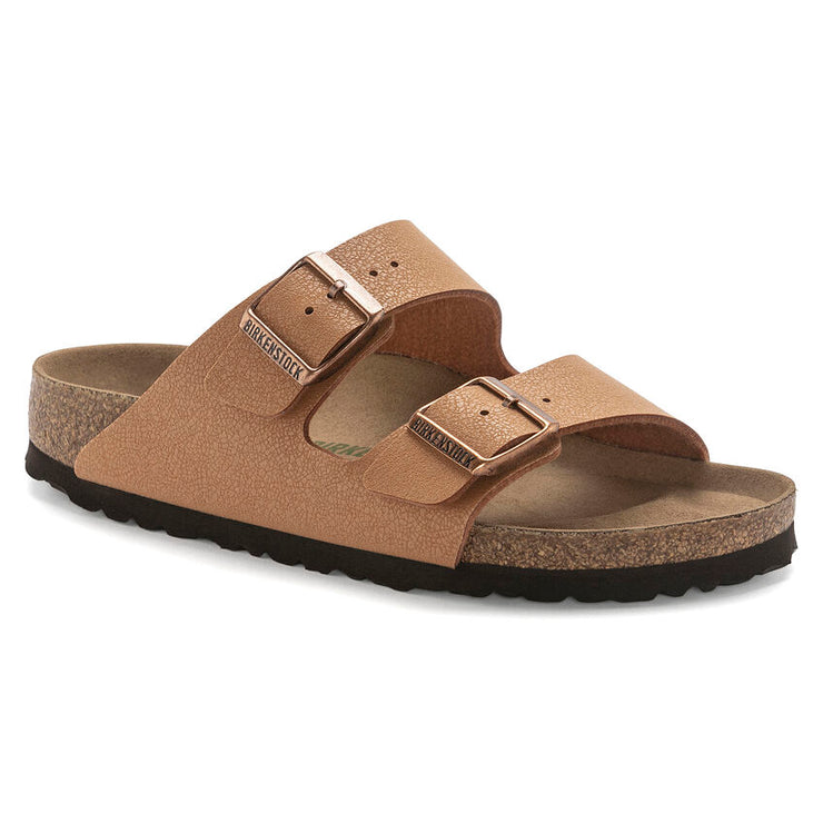 Birkenstock Arizona Vegan Birkibuc in Pecan
