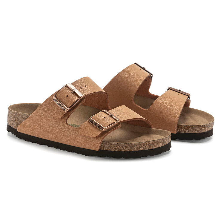 Birkenstock Arizona Vegan Birkibuc in Pecan