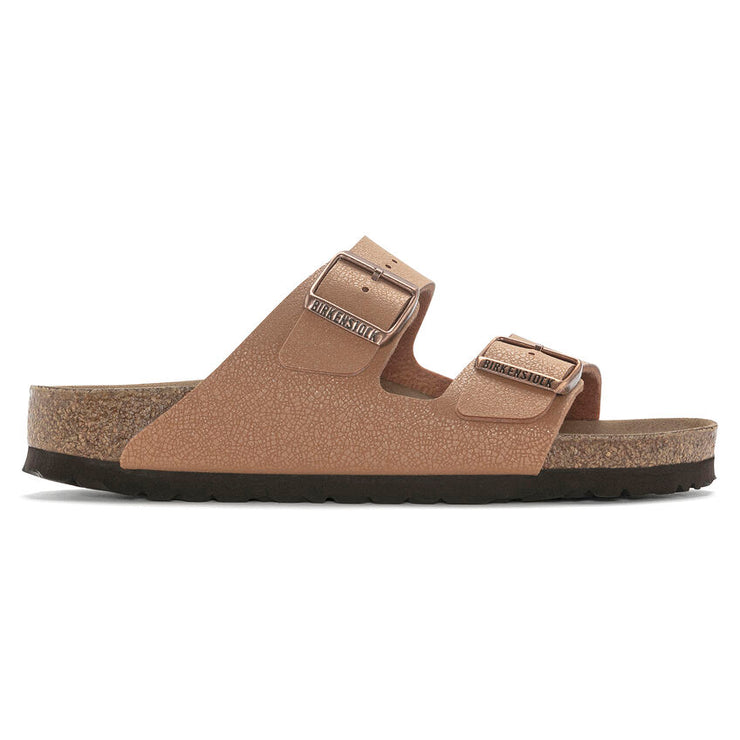 Birkenstock Arizona Vegan Birkibuc in Pecan