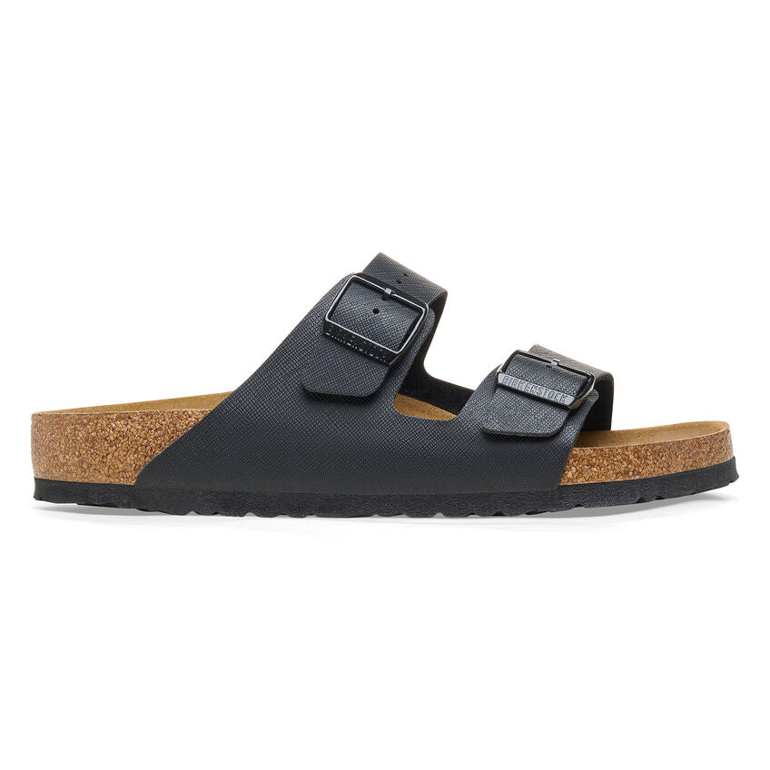 Birkenstock Arizona Birko-Flor Classic Footbed Sandal in Black  Men's Footwear