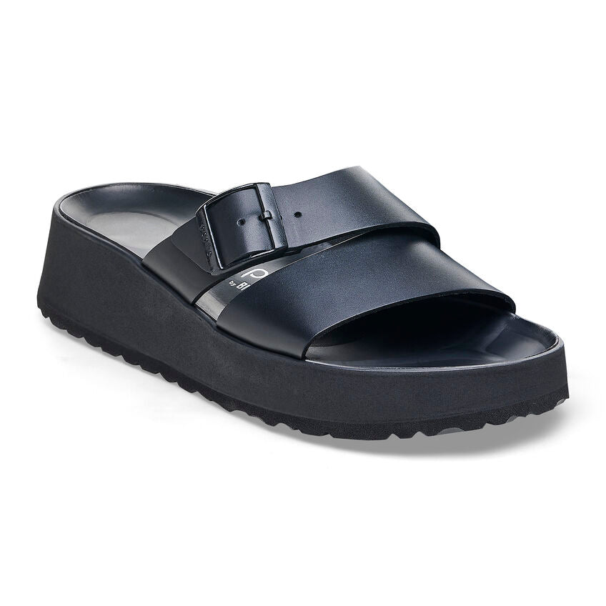 Birkenstock Women's Almina Leather in Black  Women's Footwear