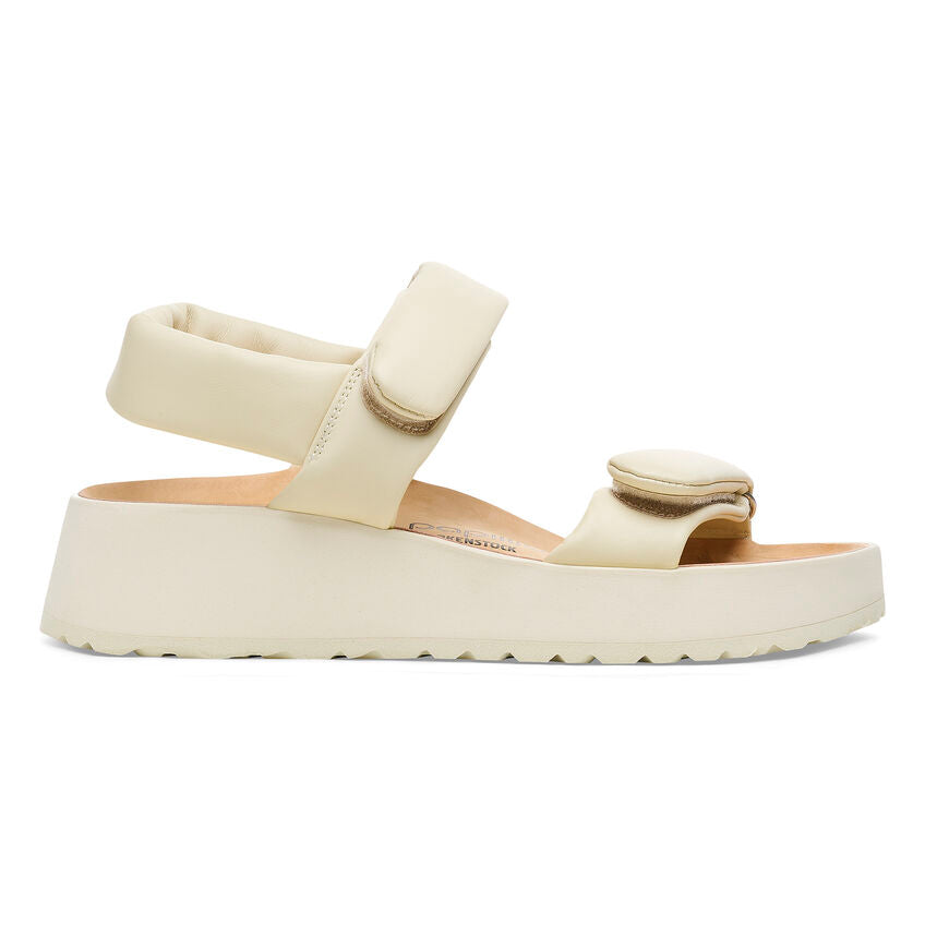 Birkenstock Women's Theda Leather in Ecru  Women's Footwear