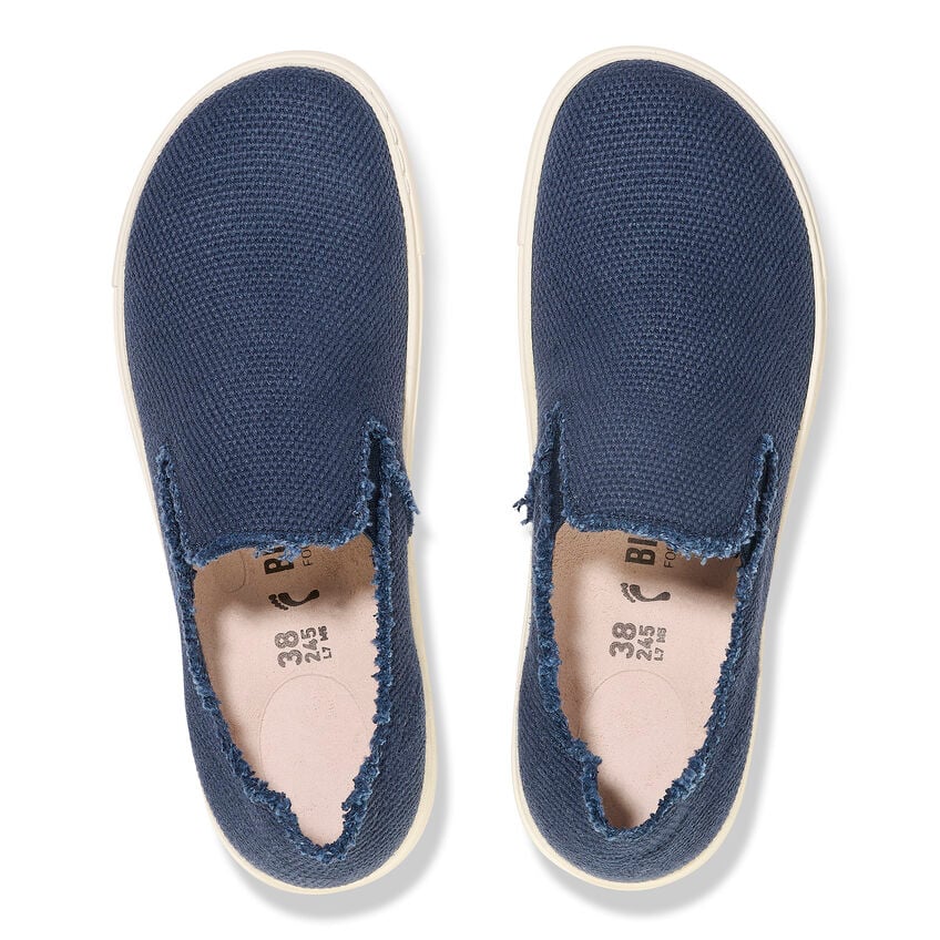 Birkenstock Bend Decon Slip On Textile in Midnight  Women's Footwear