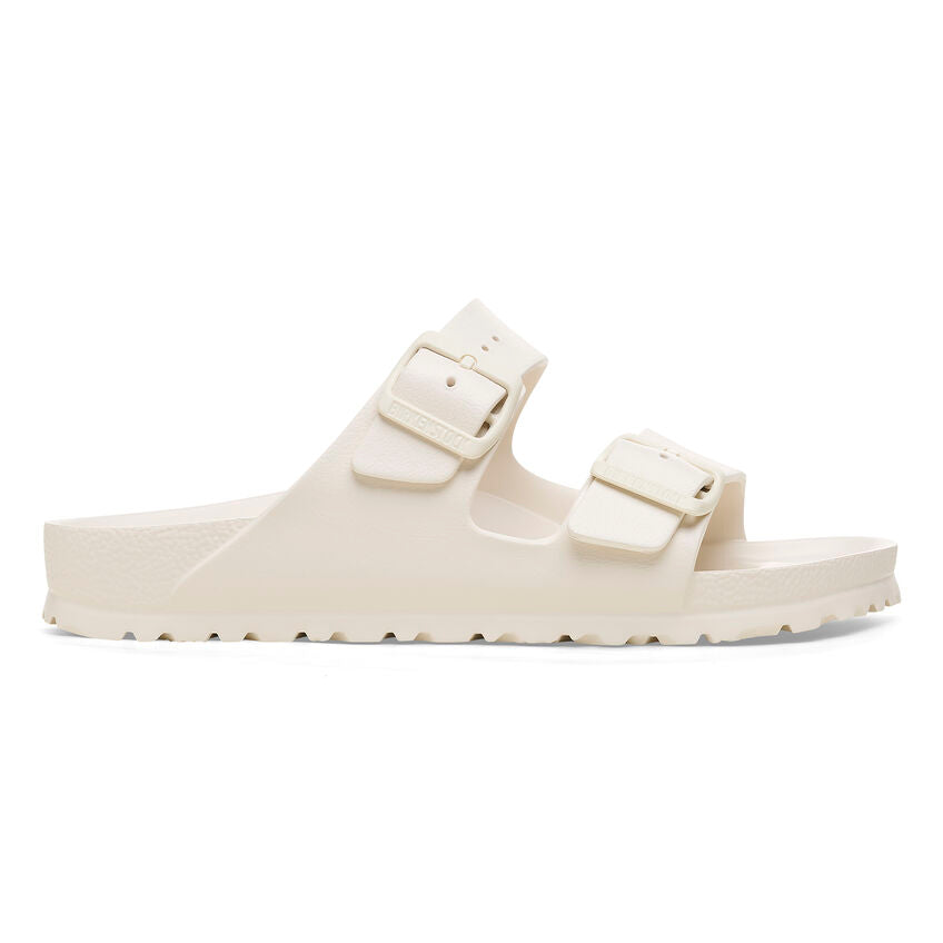 Birkenstock Women's Arizona Eva Essentials Sandal in Eggshell  Women's Footwear