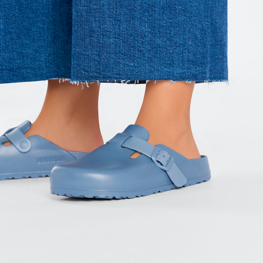 Birkenstock Boston Essentials EVA in Elemental Blue  Women's Footwear