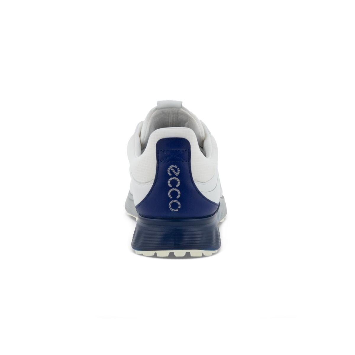 Ecco Men's Golf S-Three Boa Shoe in White Blue Depths Bright White  Men's Footwear