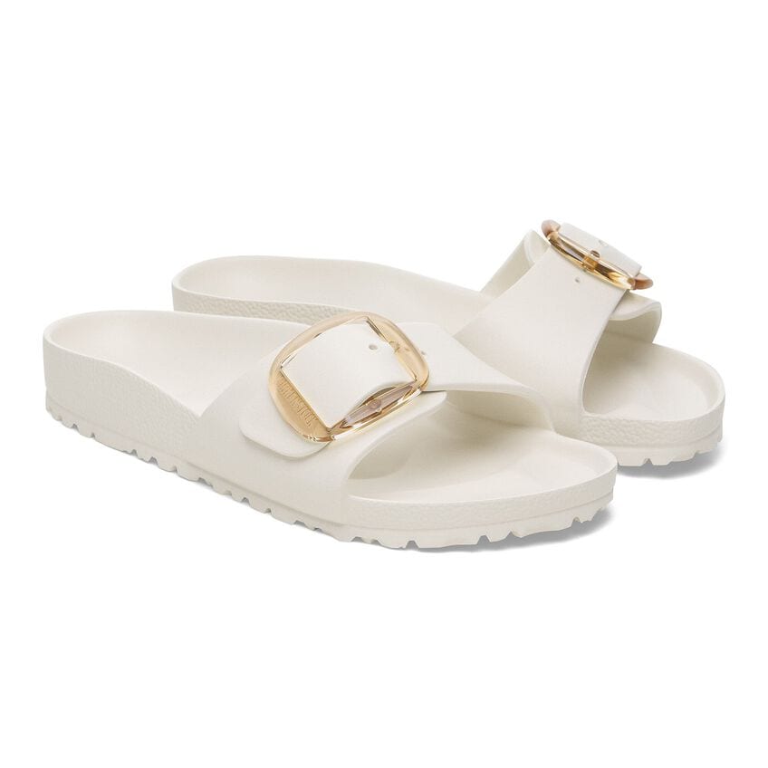 Birkenstock Madrid Big Buckle EVA in Eggshell