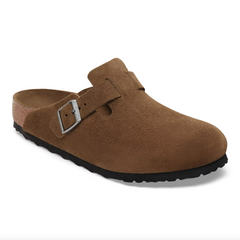 Birkenstock Boston Soft Footbed Suede Leather