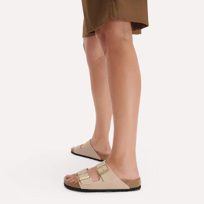 Birkenstock Arizona  Birko-Flor in Sandcastle/ Oyster