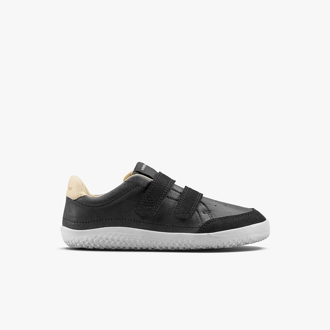 Vivobarefoot Kids Gobi Sneaker in Obsidian