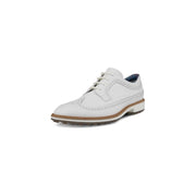 Ecco Men's Golf Classic Hybrid Shoe in White (Kiltie Edition)