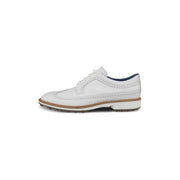 Ecco Men's Golf Classic Hybrid Shoe in White (Kiltie Edition)