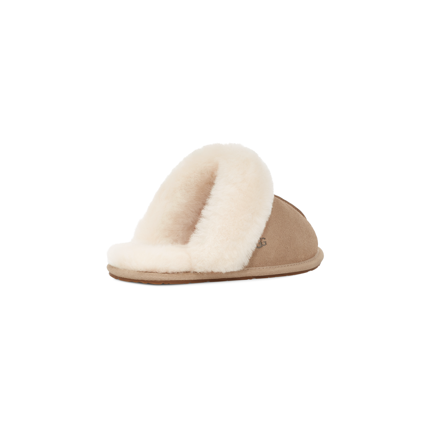 UGG Women's Scuffette II Slipper in Mustard Seed/ Natural  Women's Footwear