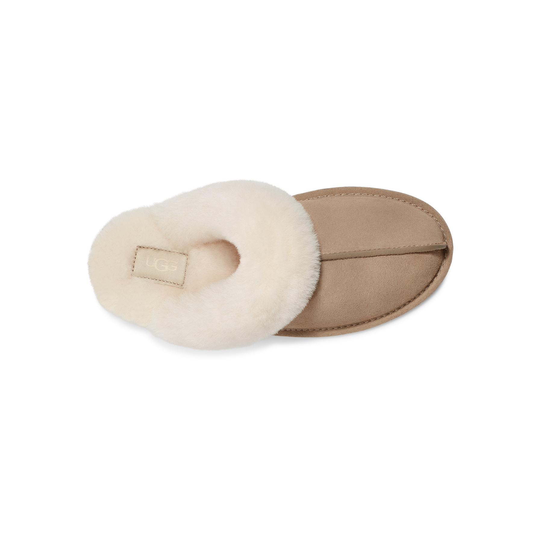 UGG Women's Scuffette II Slipper in Mustard Seed/ Natural  Women's Footwear