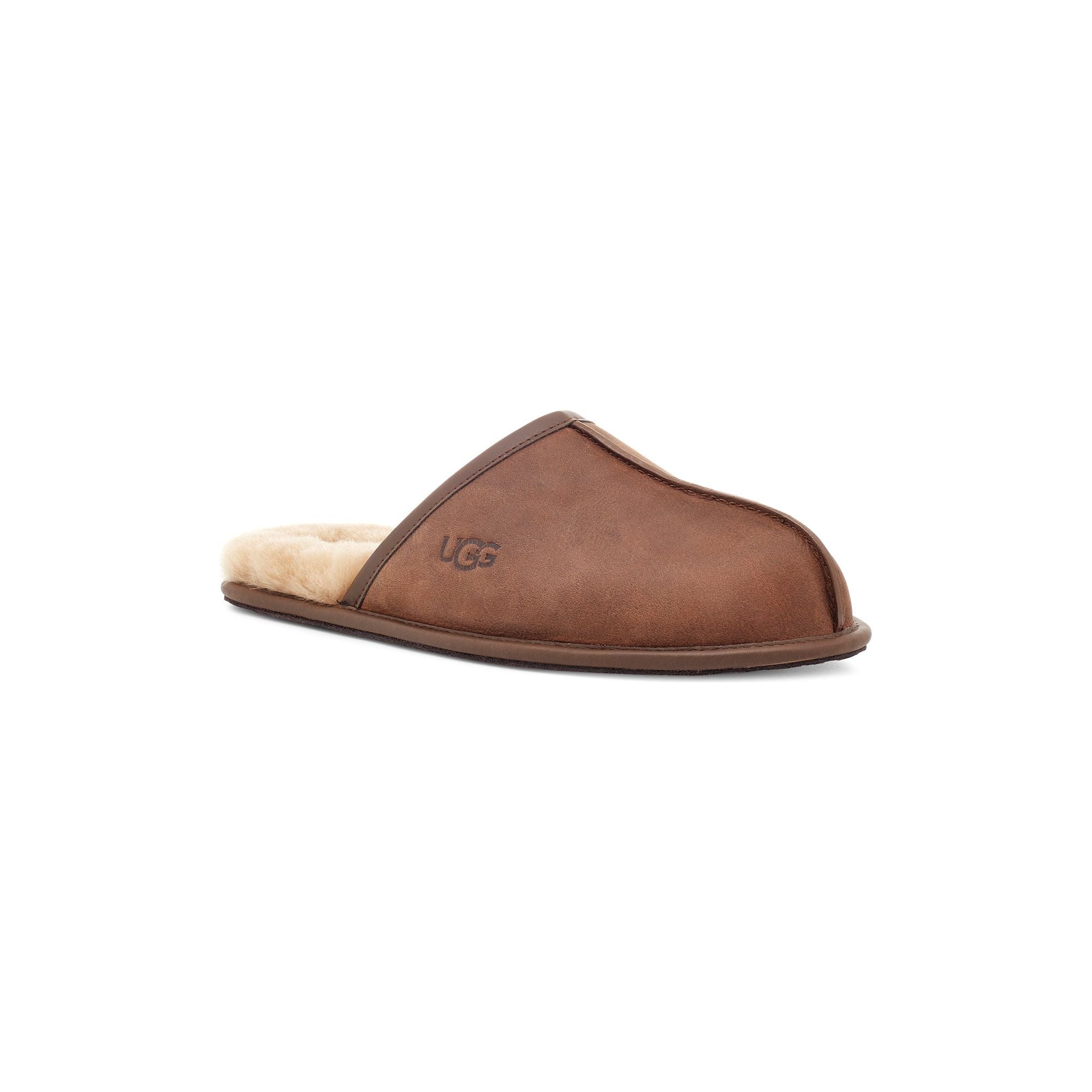 UGG Men's Scuff Leather in Tan  Men's Footwear