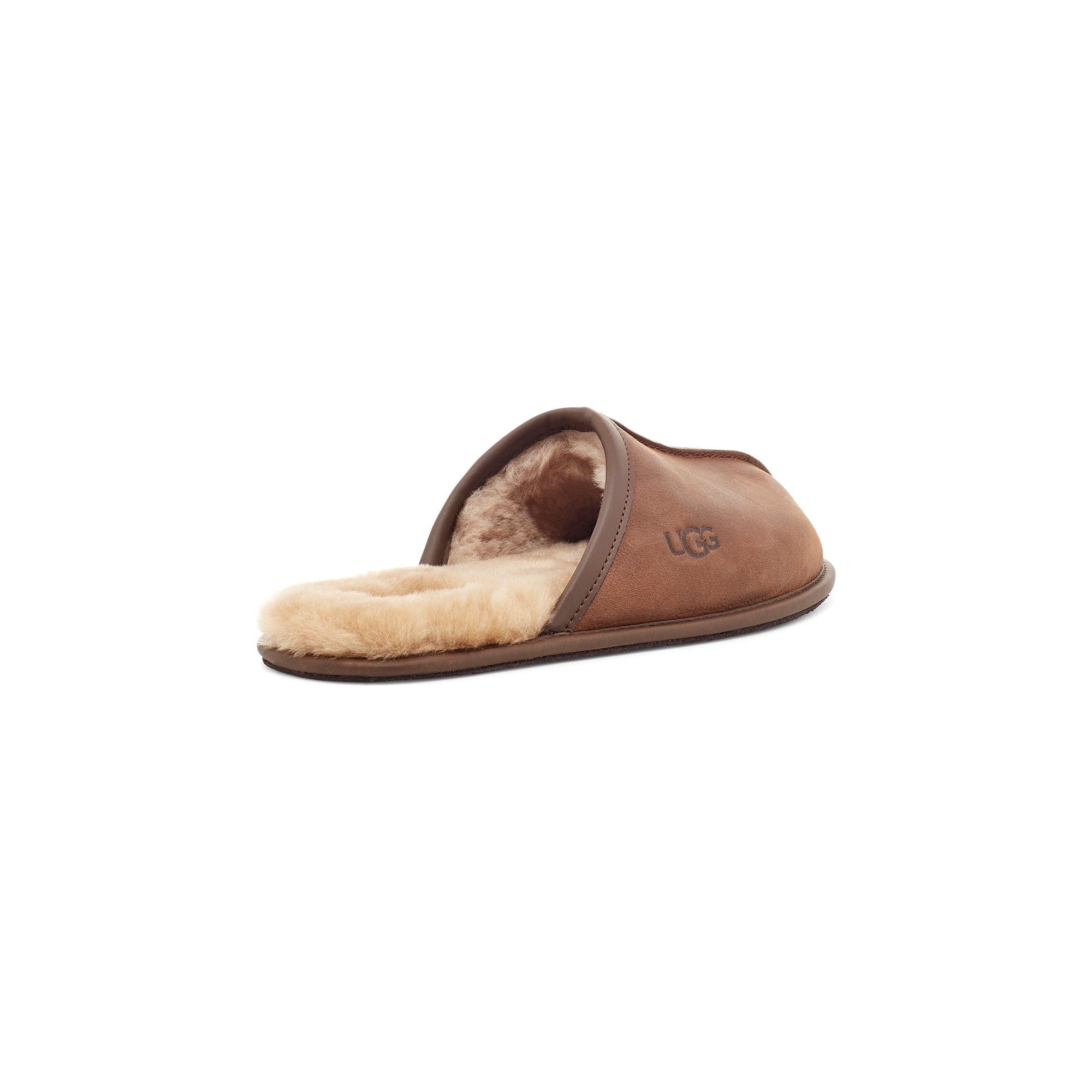 UGG Men's Scuff Leather in Tan  Men's Footwear