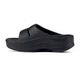 OOFOS Women's OOmega OOahh Sandal in Black