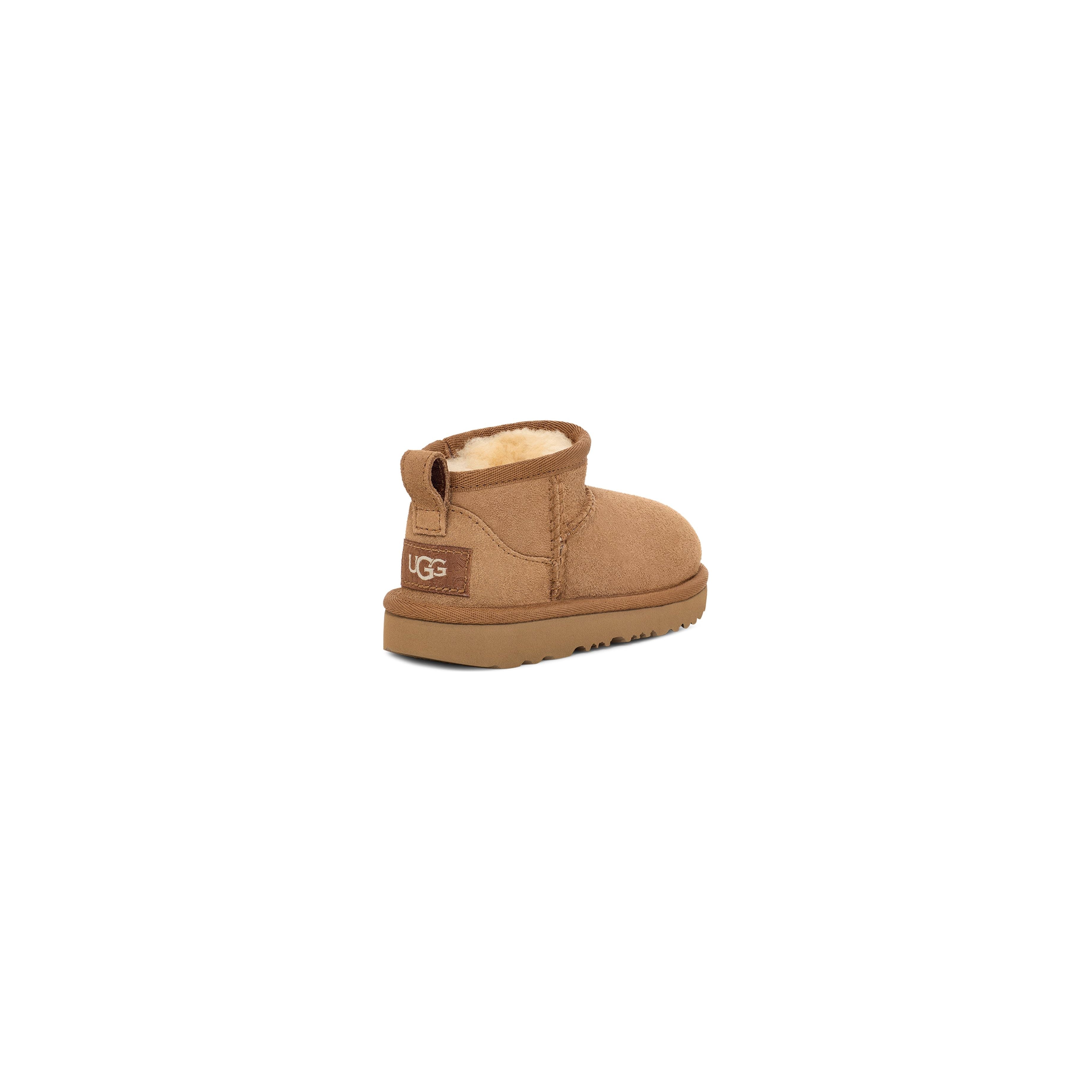 UGG Toddler's Classic Ultra Mini Boot in Chestnut  Kid's Boots