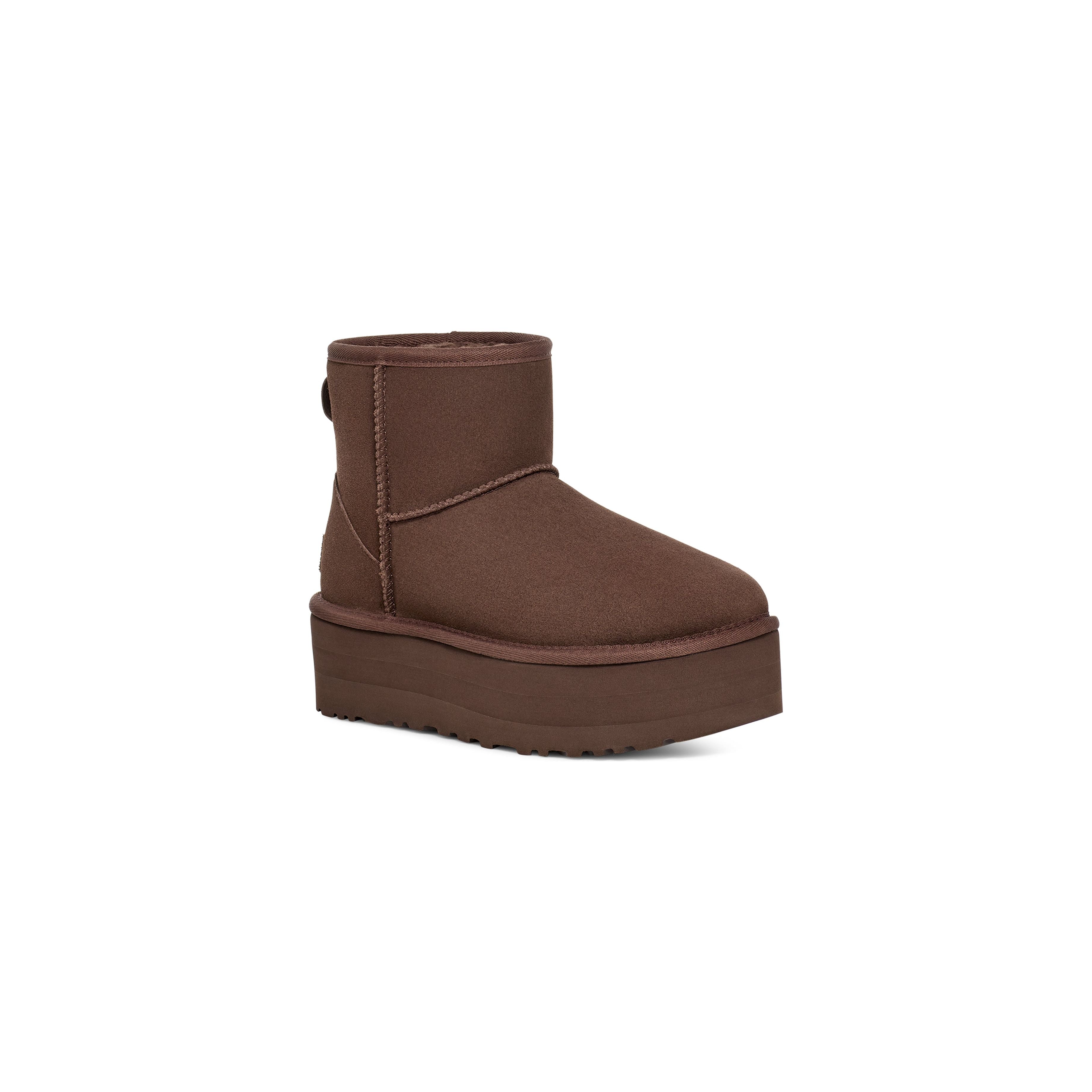 UGG Women's Classic Mini Platform in Burnt Cedar  Women's Footwear