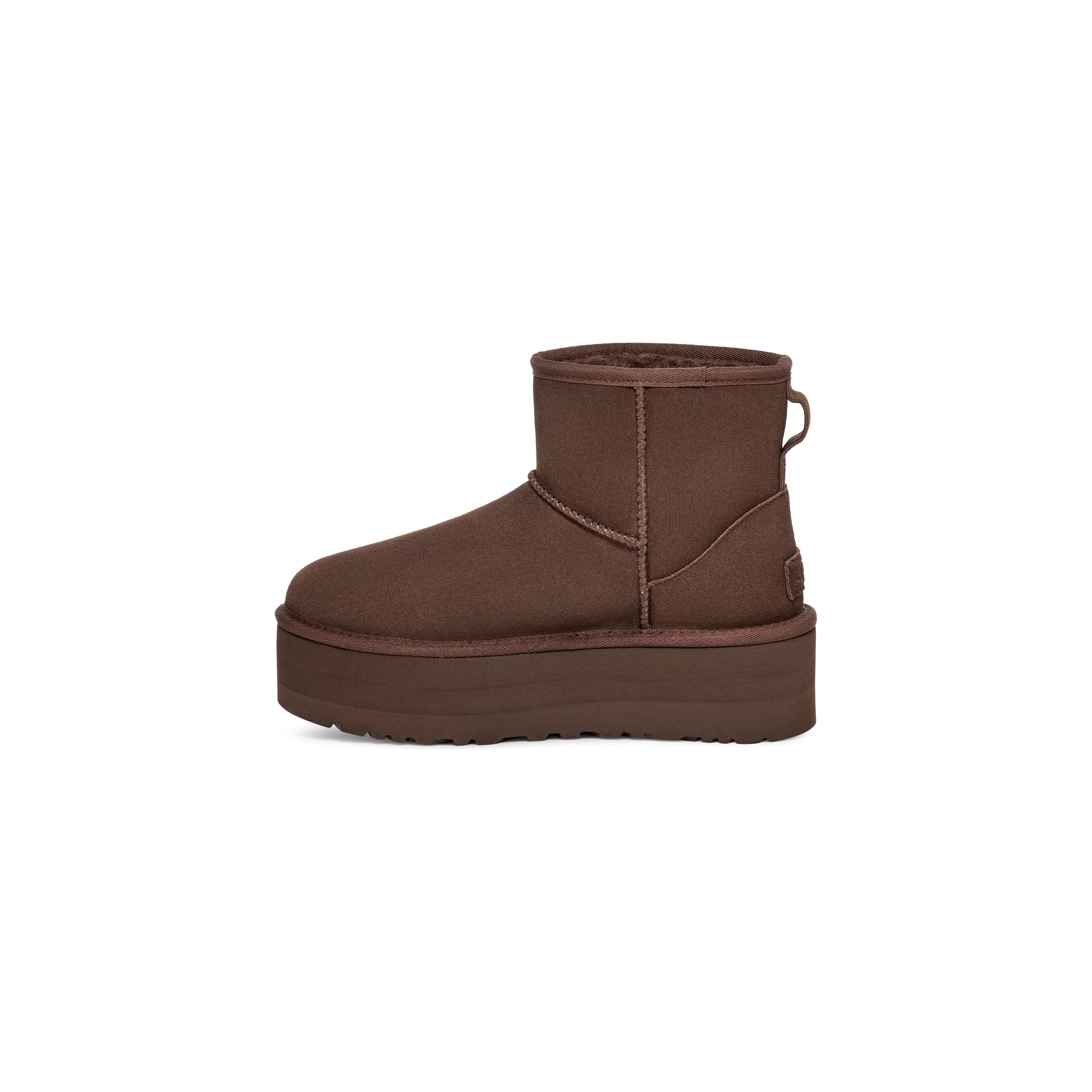 UGG Women's Classic Mini Platform in Burnt Cedar  Women's Footwear