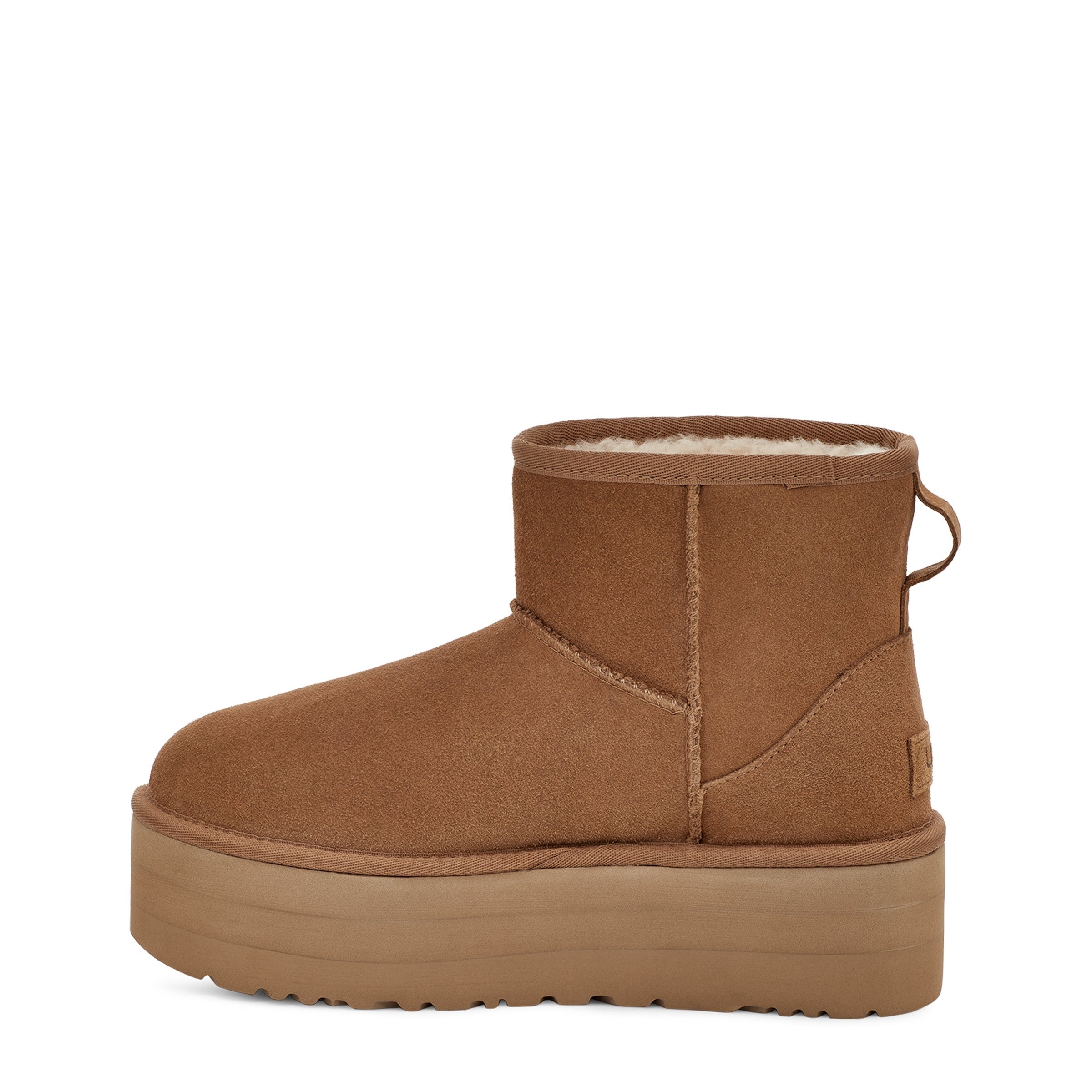 UGG Women's Classic Mini Platform in Chestnut