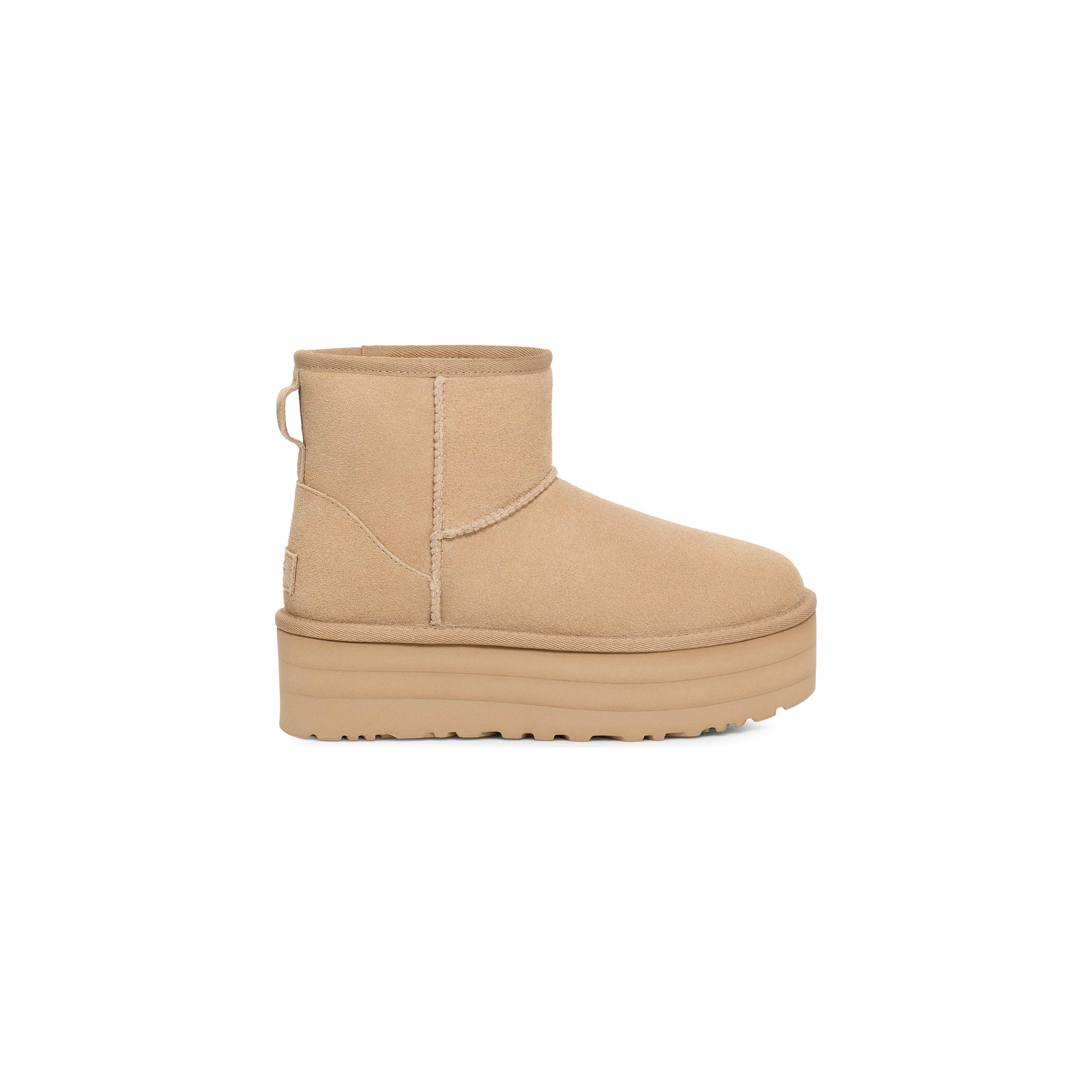 UGG Women's Classic Mini Platform in Mustard Seed  Women's Boots