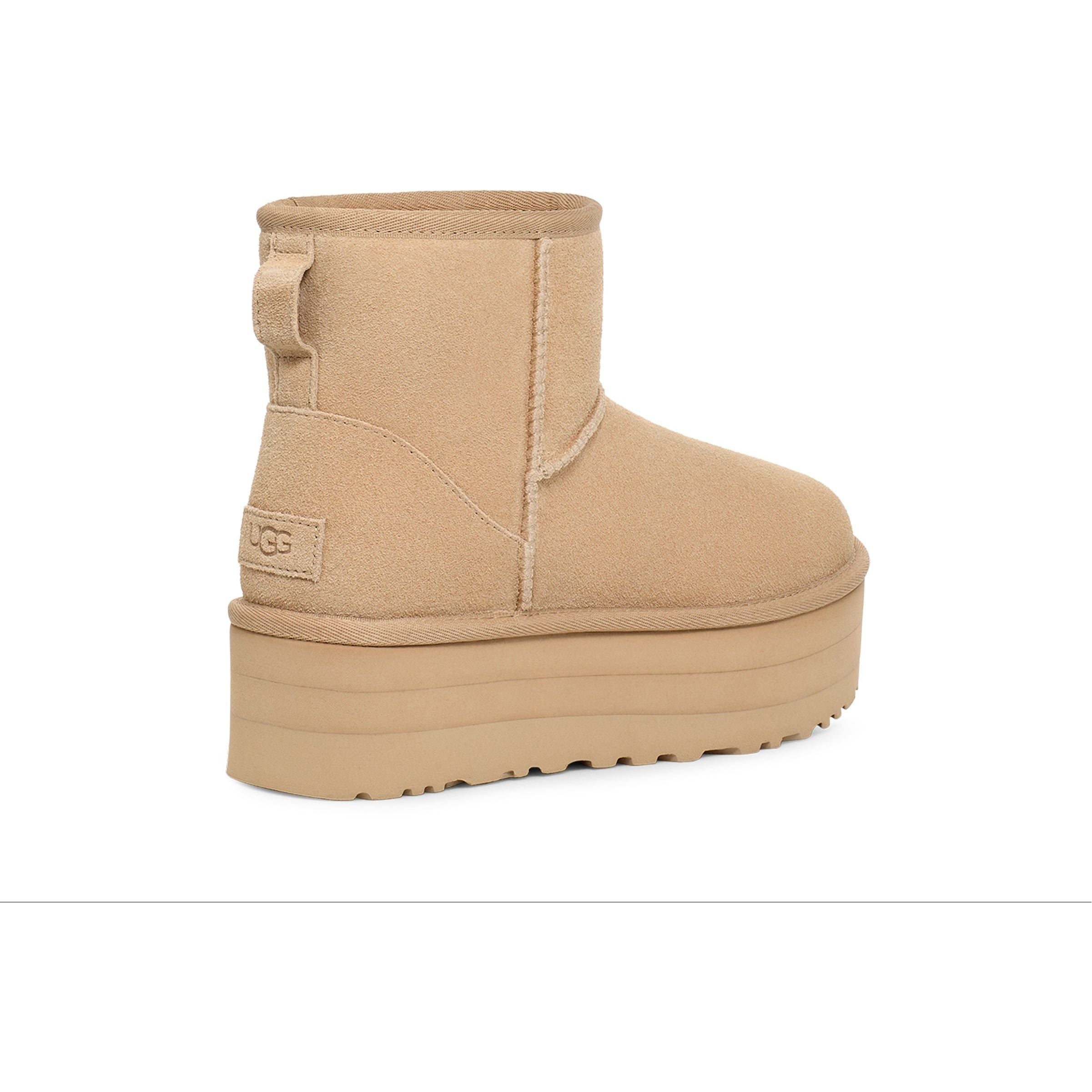 UGG Women's Classic Mini Platform in Mustard Seed Size 10 UGG Women's Classic Mini Platform in Mustard Seed Size 10