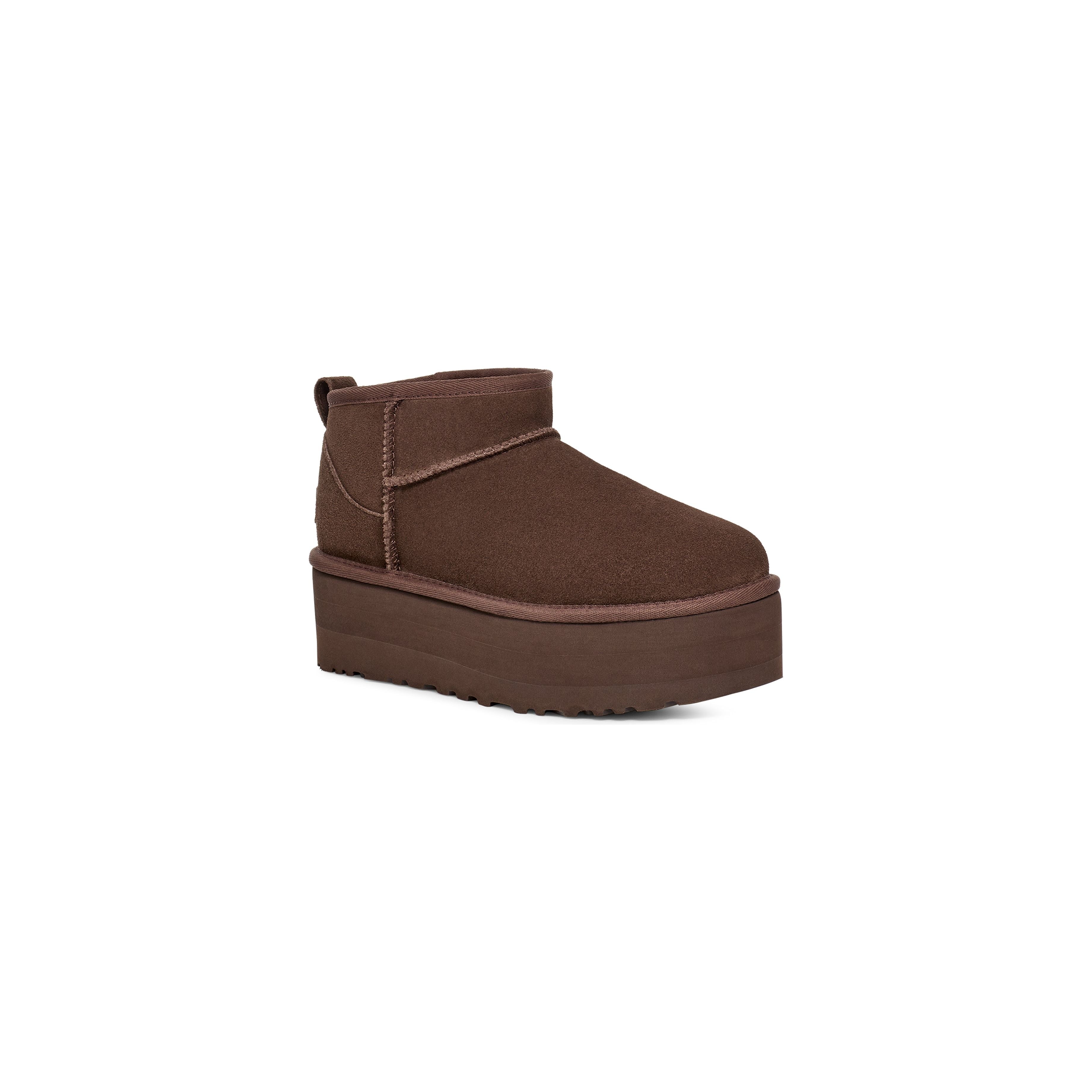 UGG Women's Classic Ultra Mini Platform in Burnt Cedar  Women's Footwear