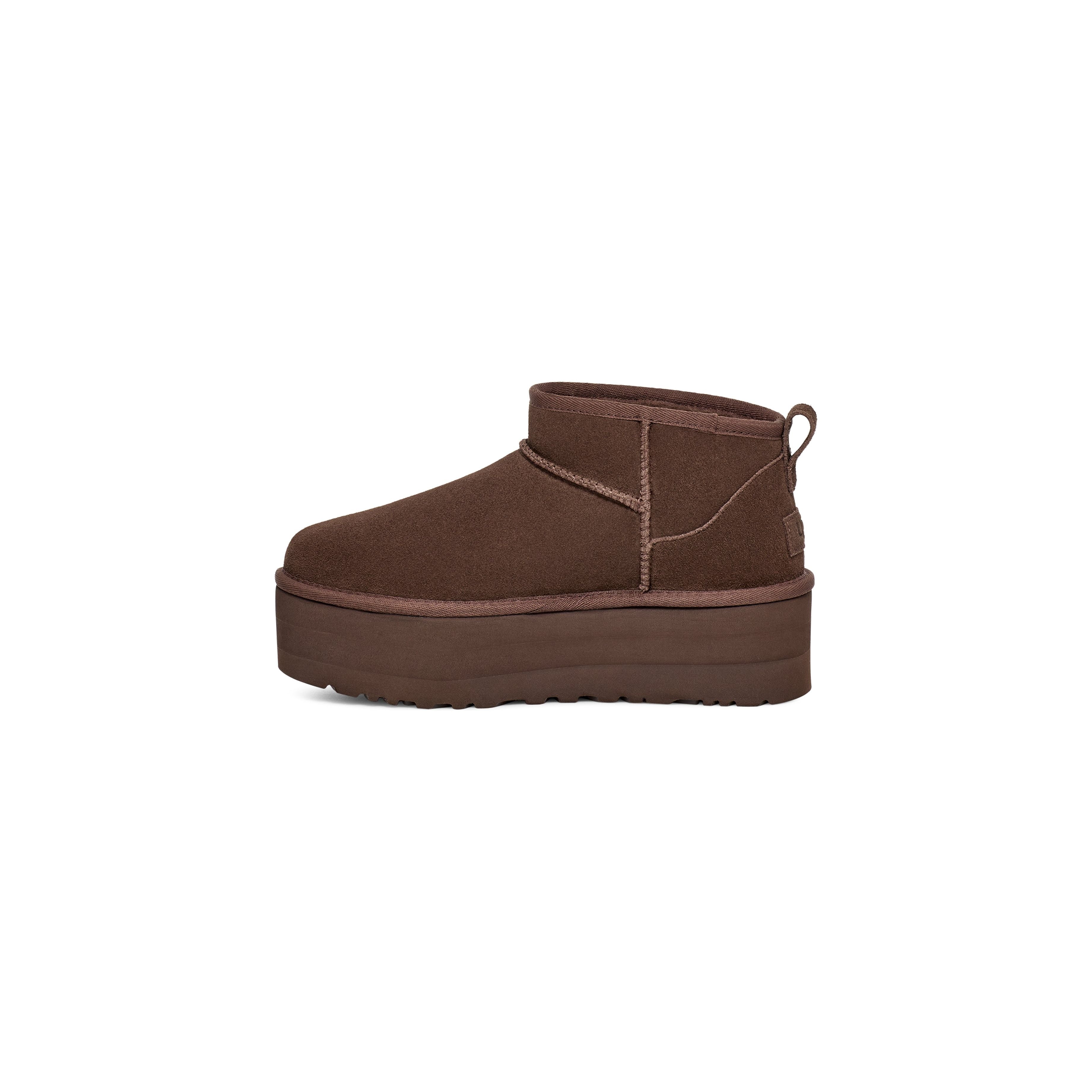 UGG Women's Classic Ultra Mini Platform in Burnt Cedar  Women's Footwear