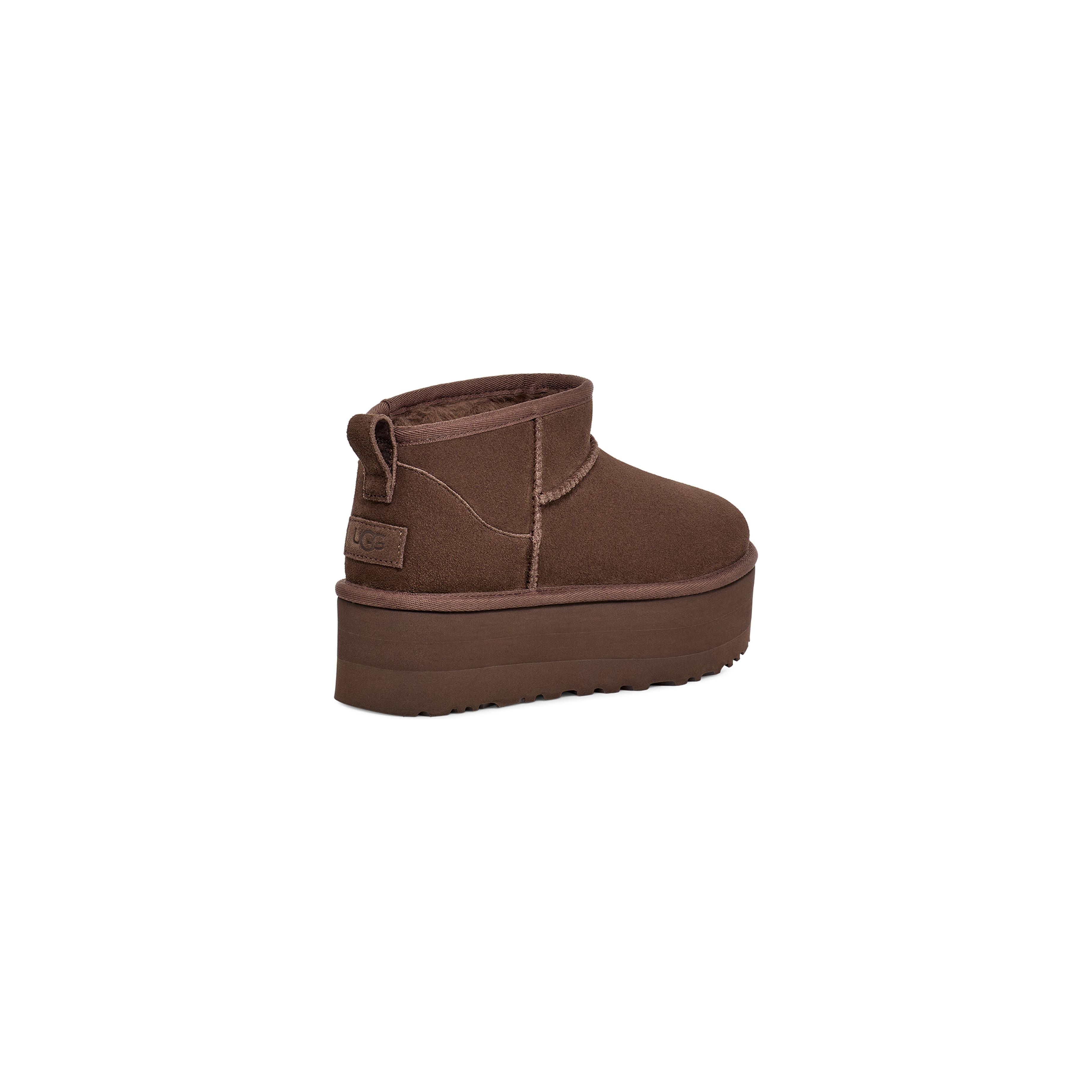 UGG Women's Classic Ultra Mini Platform in Burnt Cedar  Women's Footwear