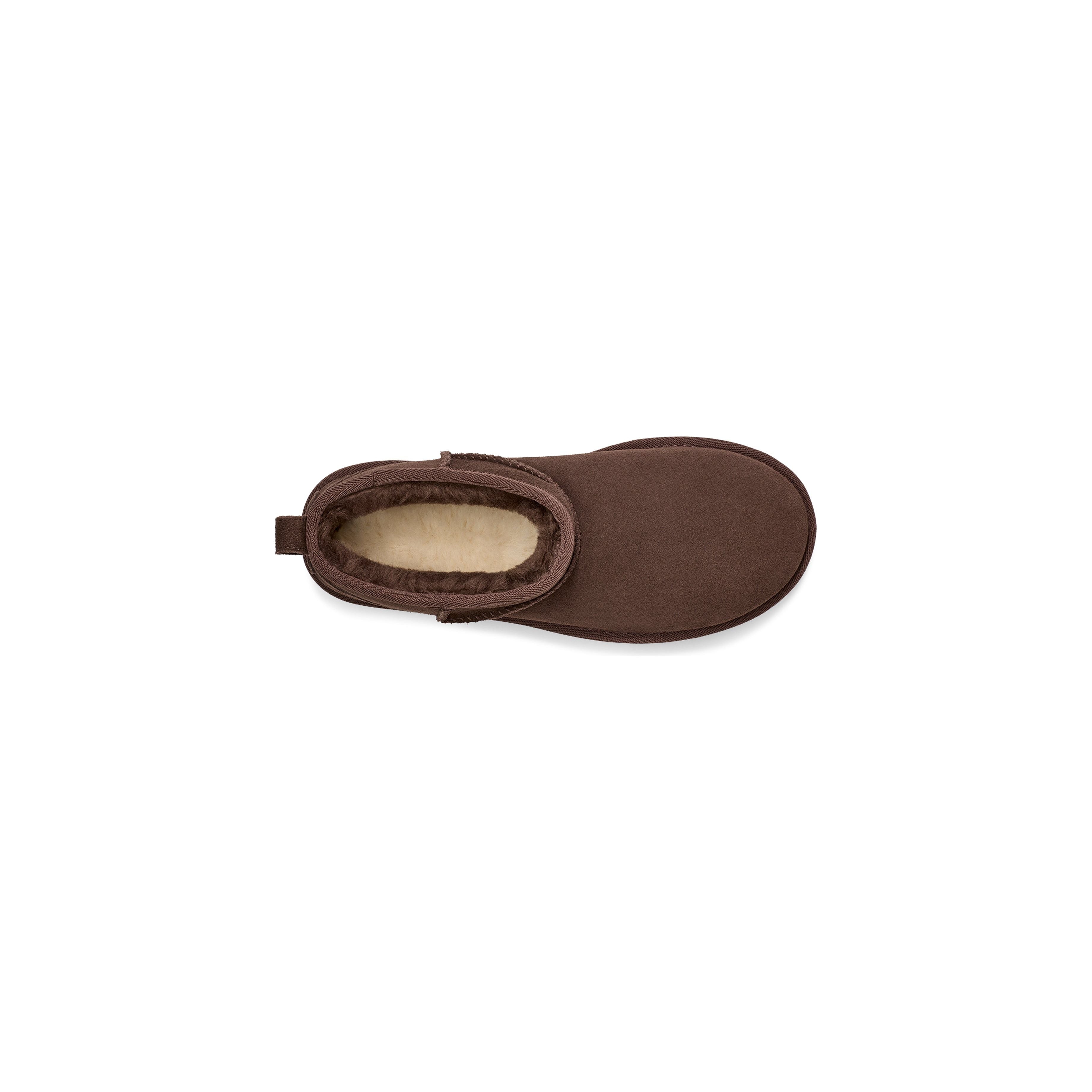 UGG Women's Classic Ultra Mini Platform in Burnt Cedar  Women's Footwear