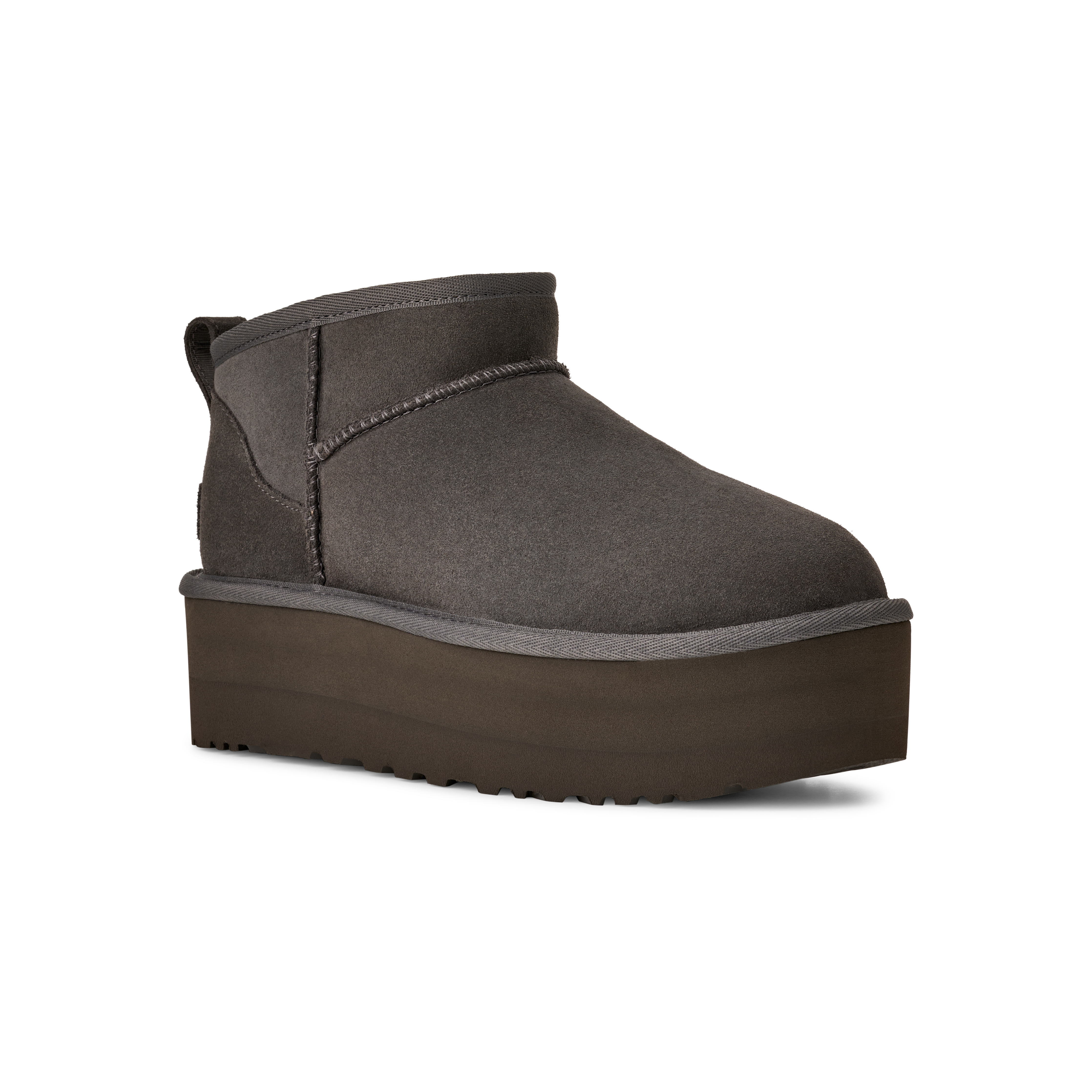 UGG Women's Classic Ultra Mini Platform in Charcoal