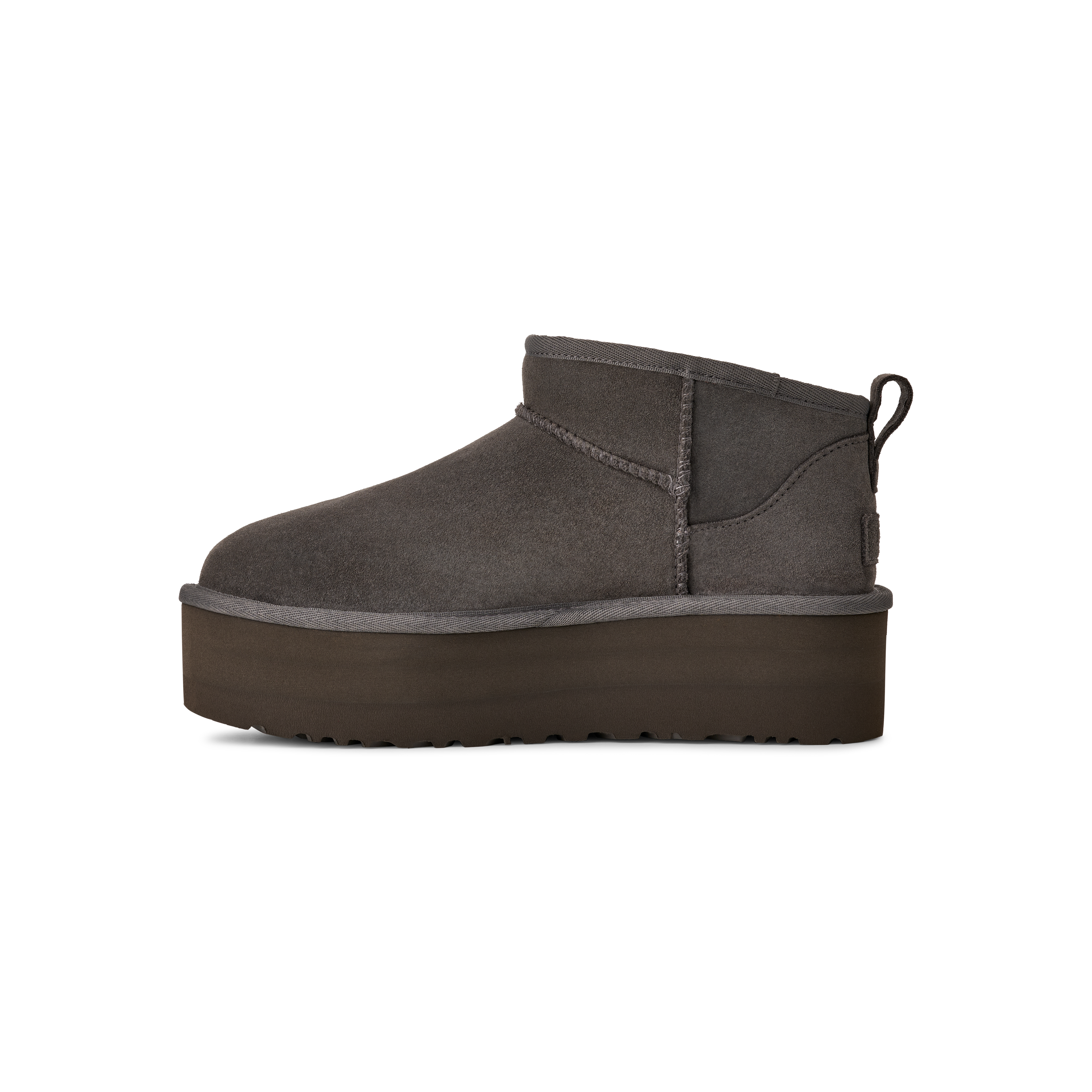 UGG Women's Classic Ultra Mini Platform in Charcoal