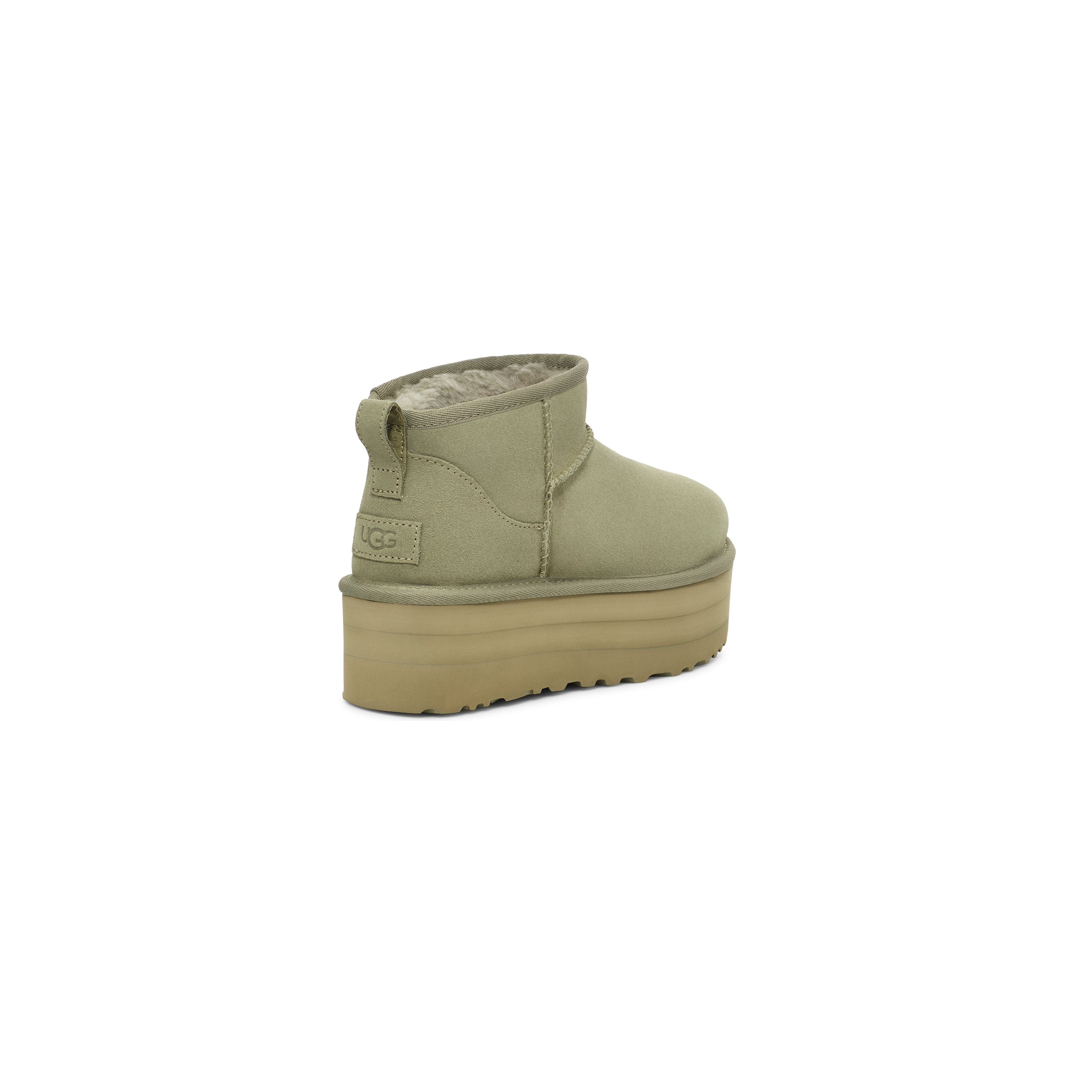 UGG Women's Classic Ultra Mini Platform in Shaded Clover  Women's Footwear