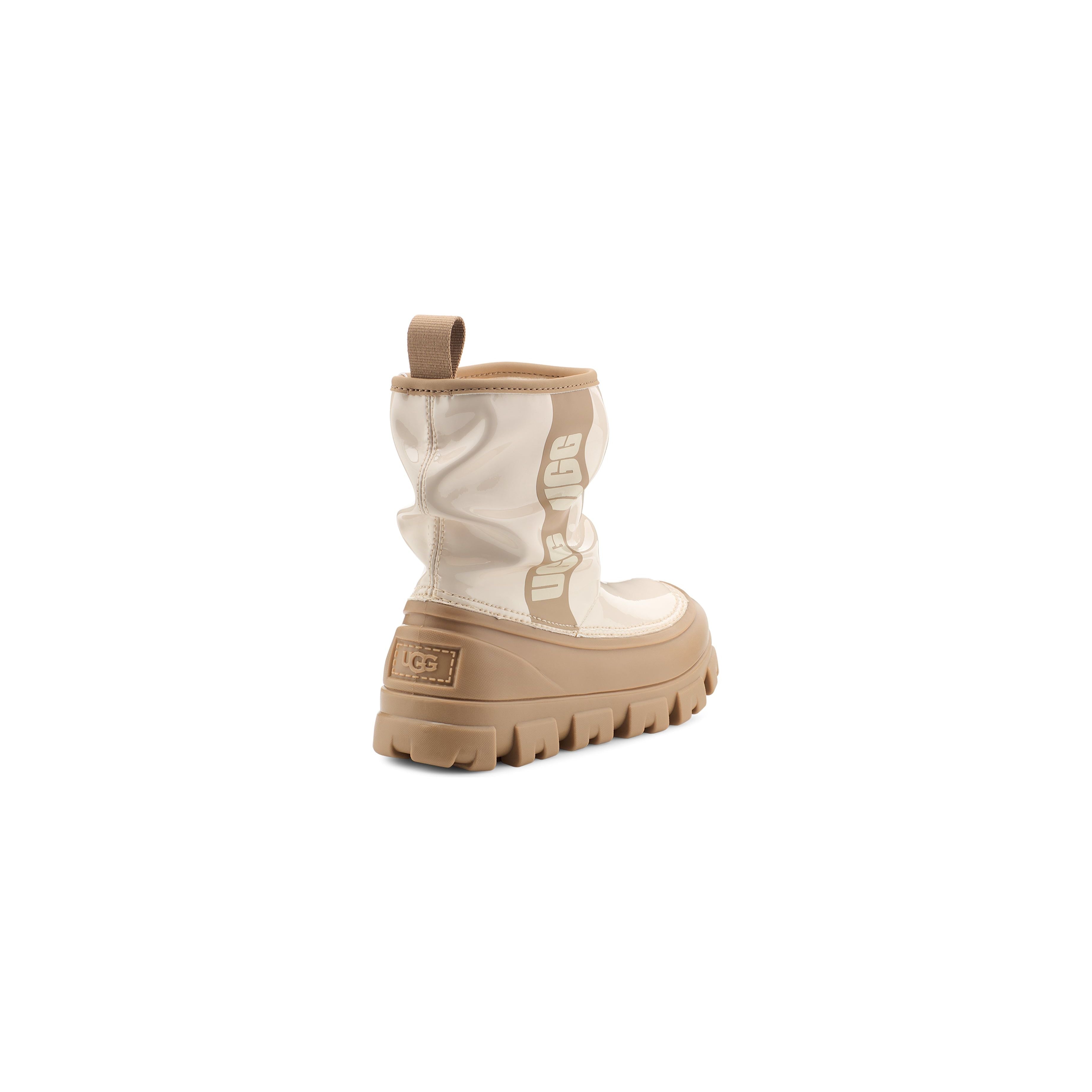 UGG Kid's Classic Brellah Mini in Mustard Seed Jasmine  Kid's Footwear