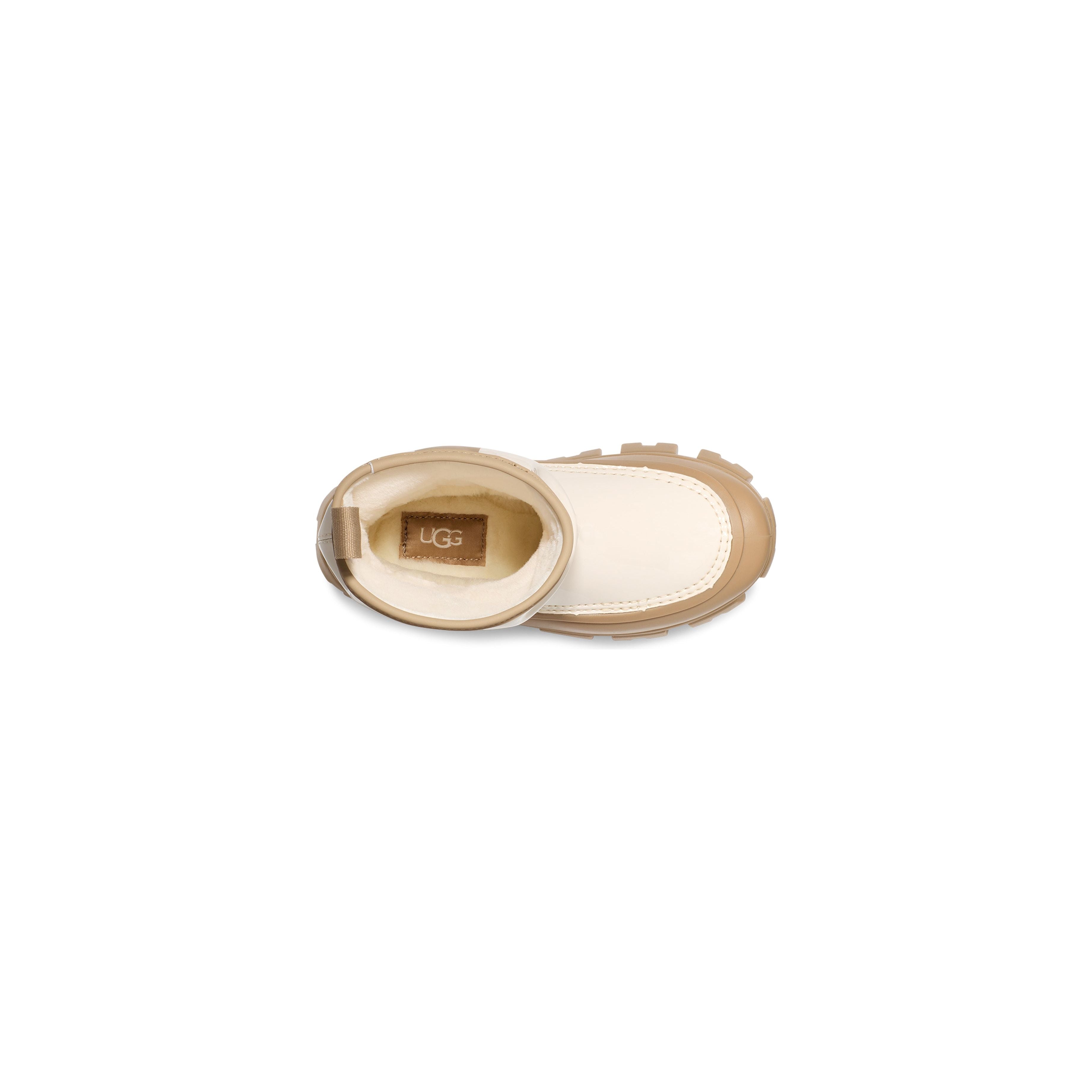 UGG Kid's Classic Brellah Mini in Mustard Seed Jasmine  Kid's Footwear