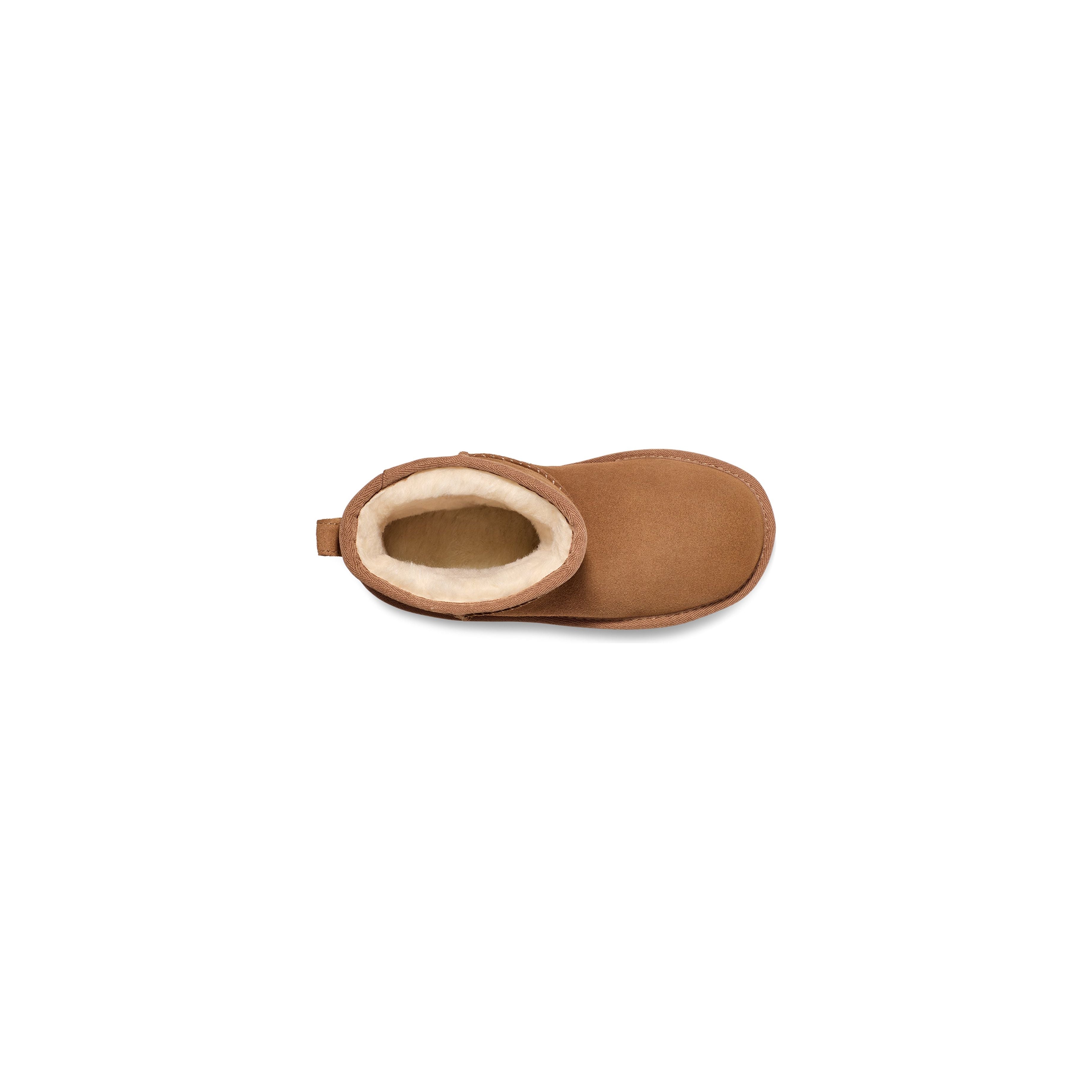 UGG Kid's Classic Mini Platform in Chestnut  Kid's Footwear