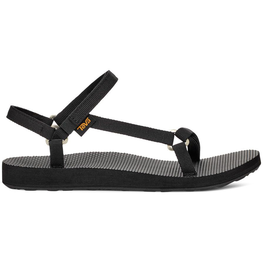 Teva Women's Original Universal Slim Sandal in Black  Women's Footwear