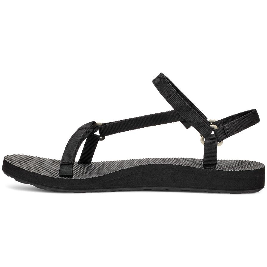 Teva Women's Original Universal Slim Sandal in Black  Women's Footwear