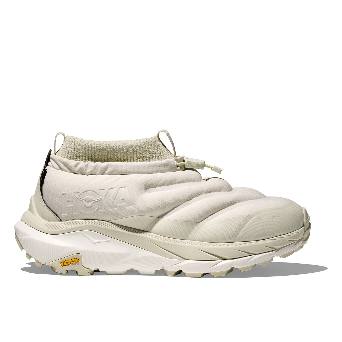 HOKA Men's Kaha 2 Frost Moc GTX in Truffle Salt/White