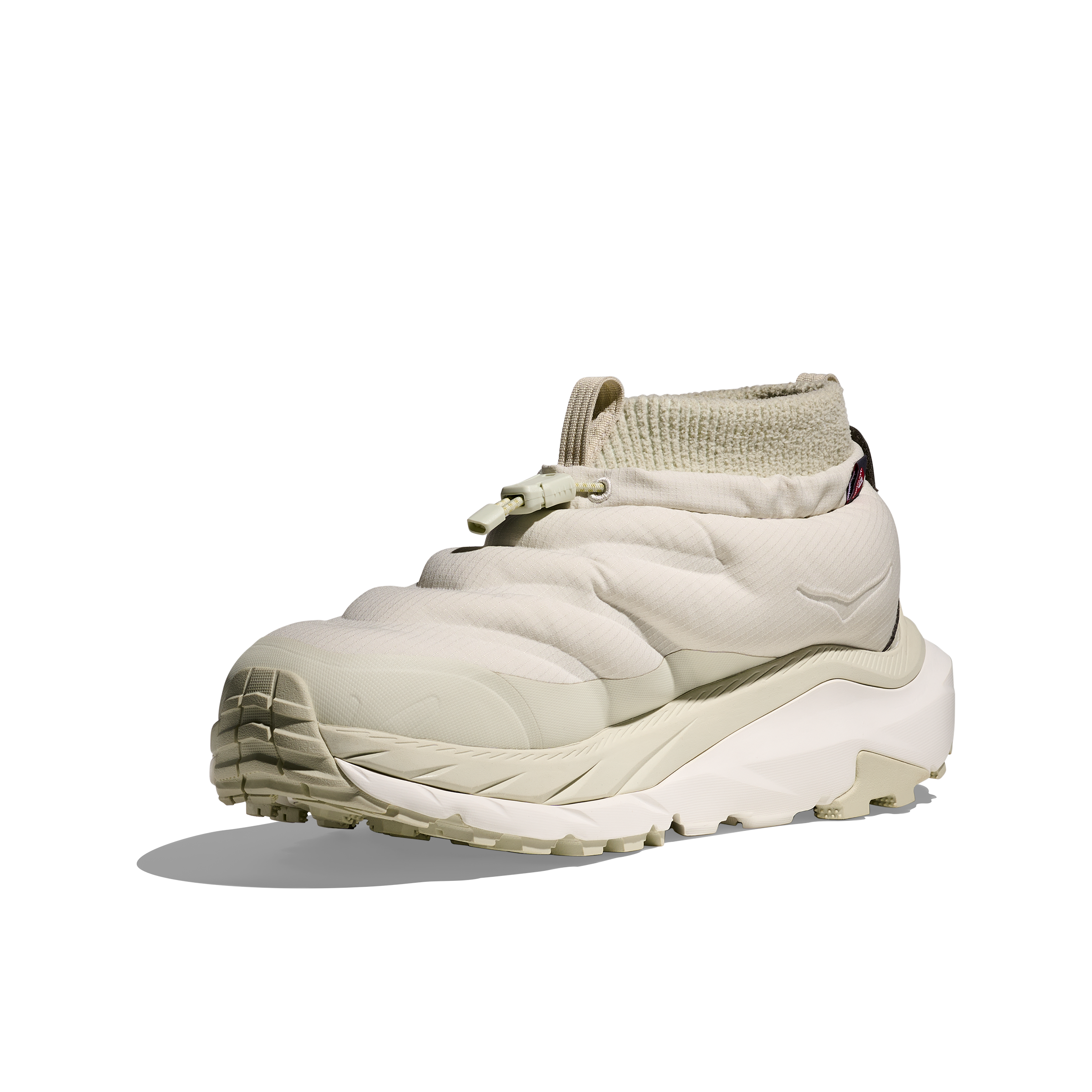 Hoka Men's Kaha 2 Frost Moc GTX in Truffle Salt/White