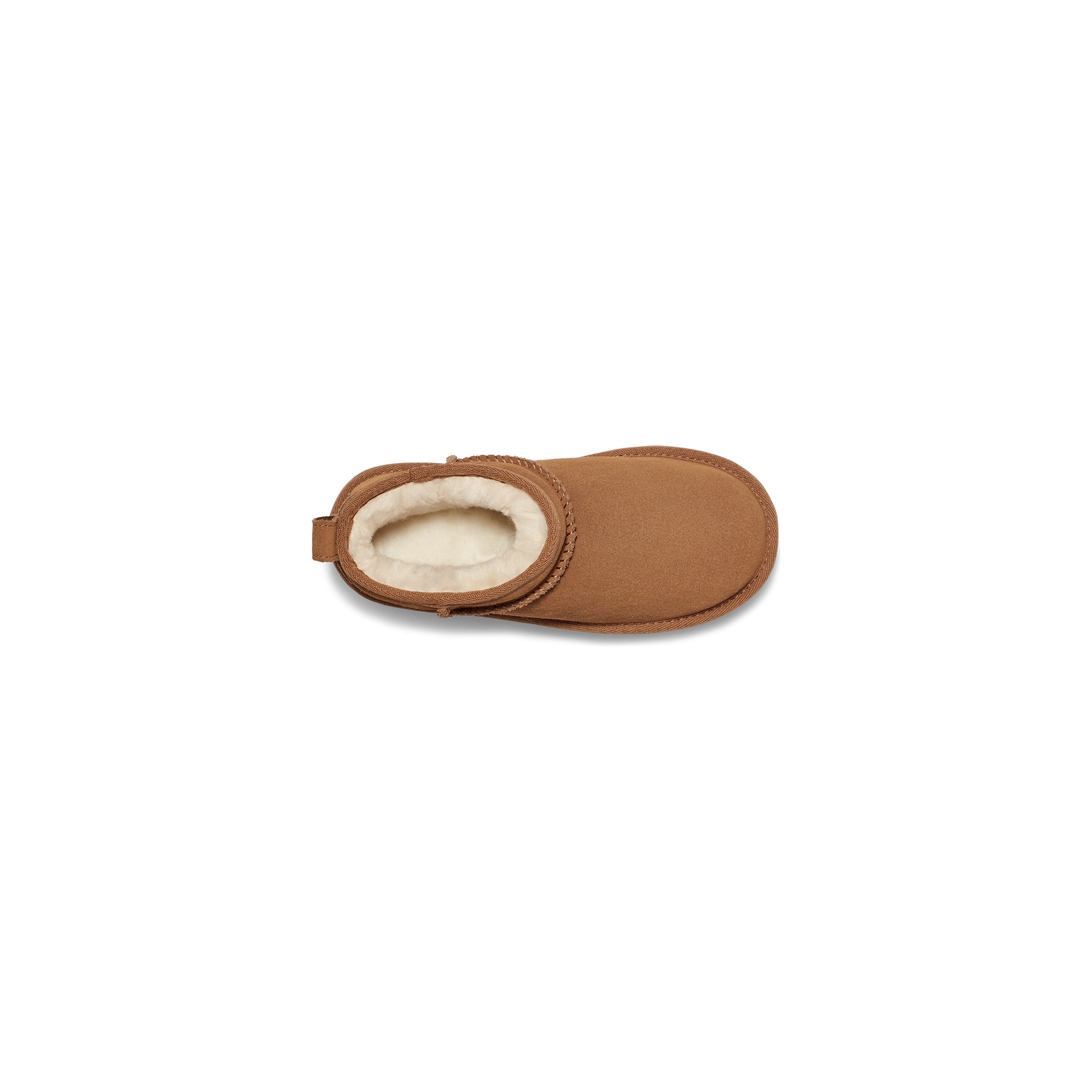 UGG Kid's Classic Ultra Mini Platform in Chestnut  Kid's Boots