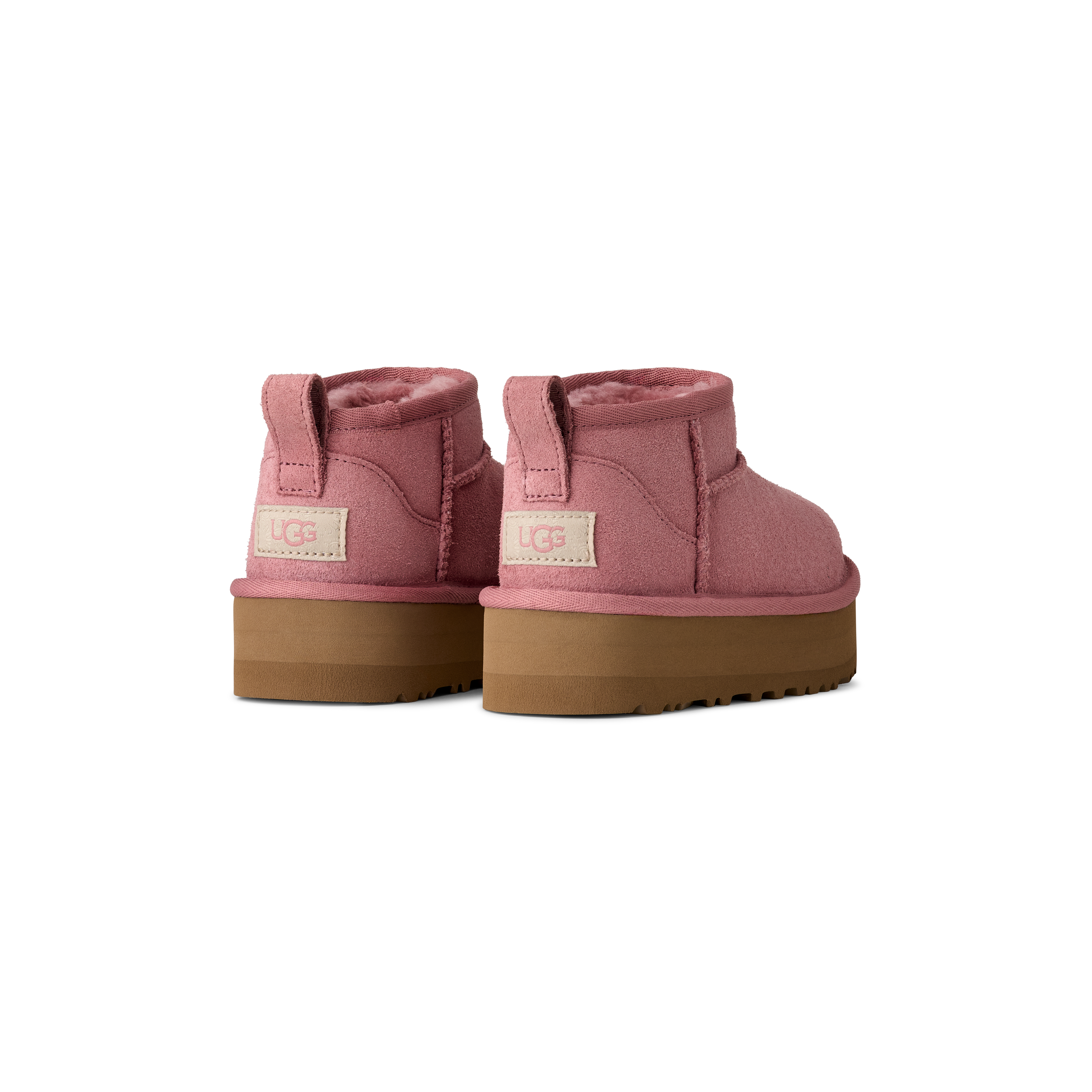 UGG Kid's Classic Ultra Mini Platform in Pink Dawn