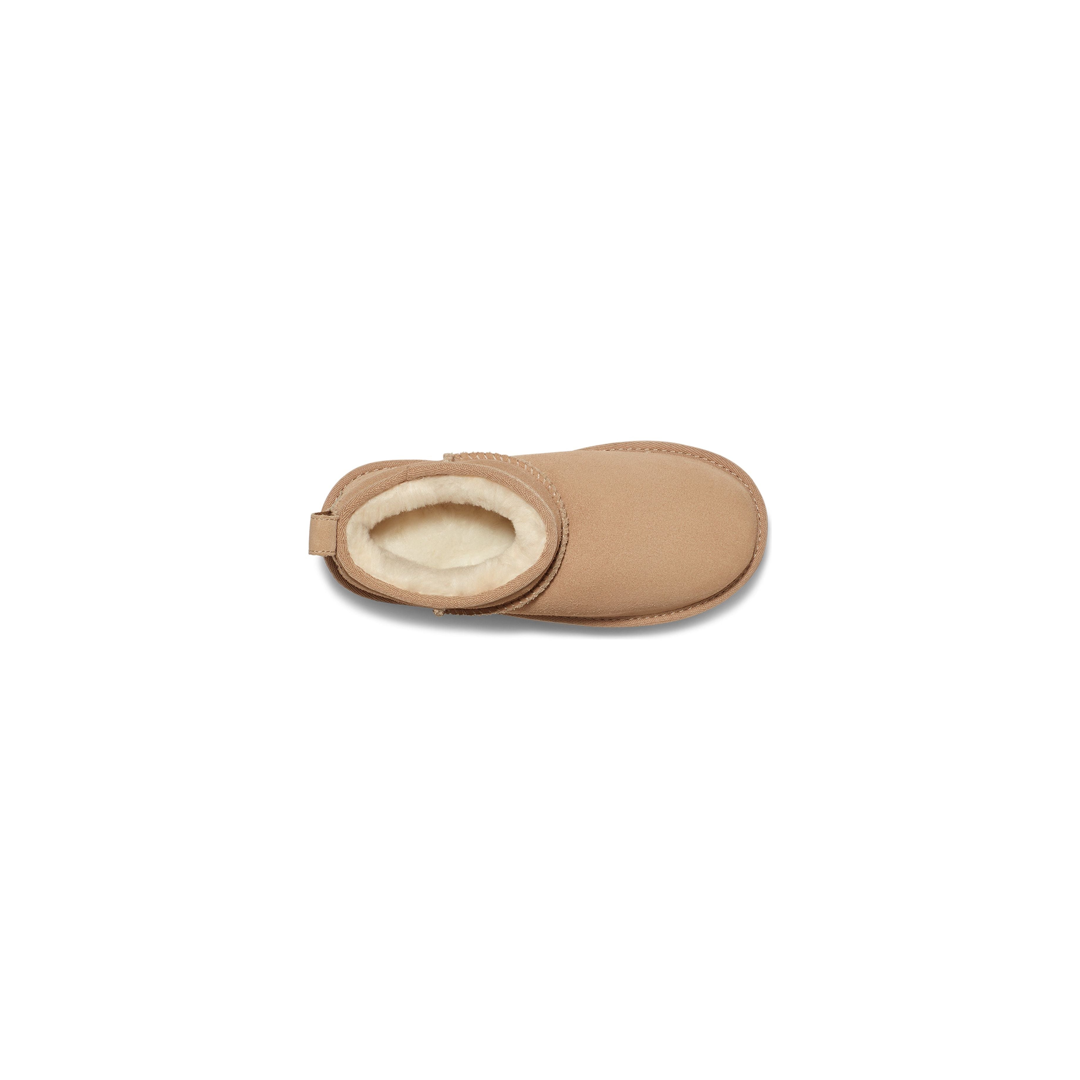 UGG Kid's Classic Ultra Mini Platform in Sand  Kid's Boots