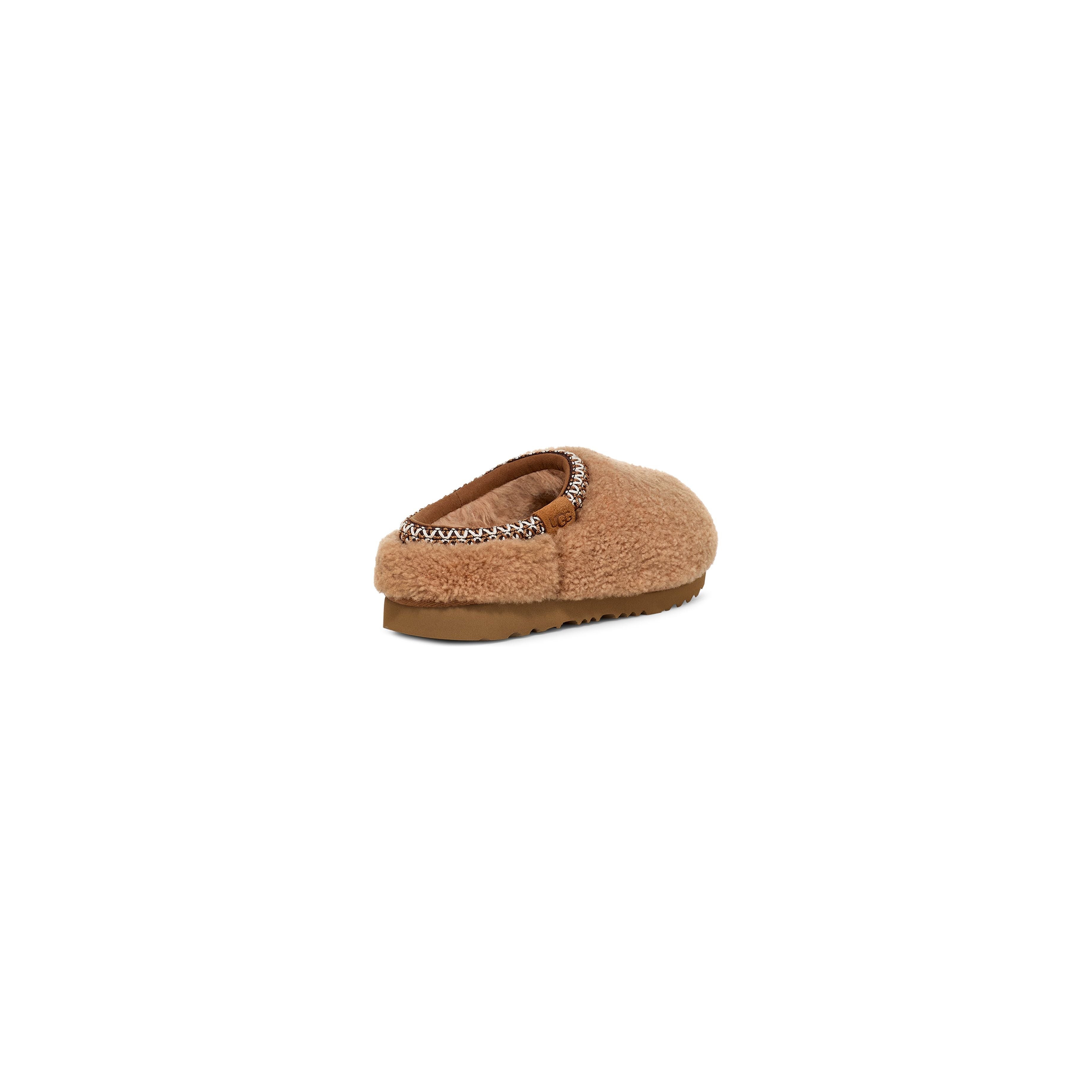UGG Kid's Tasman Maxi Curly in Chestnut