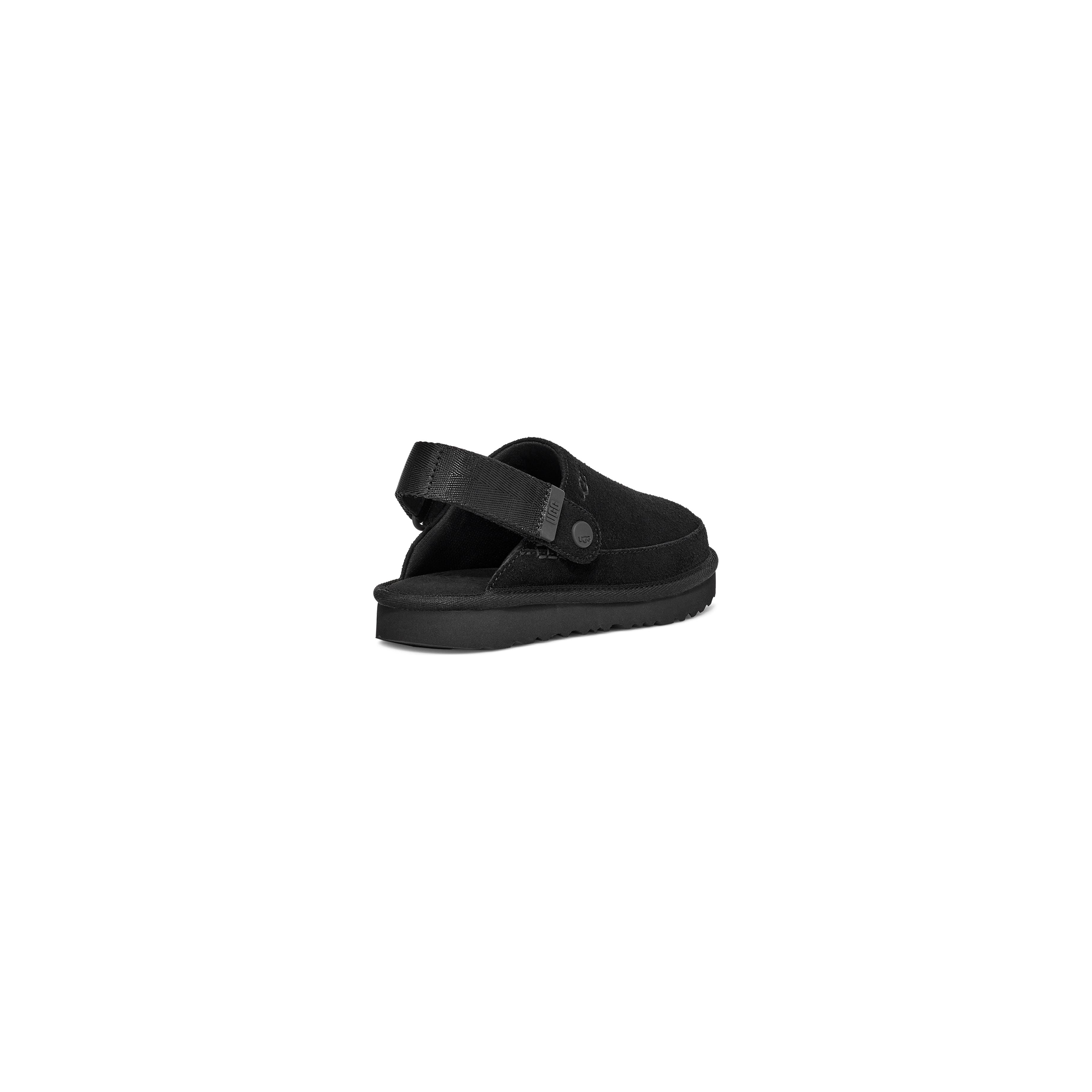 UGG Kid's Goldenstar Clog in Black  Kid's Footwear