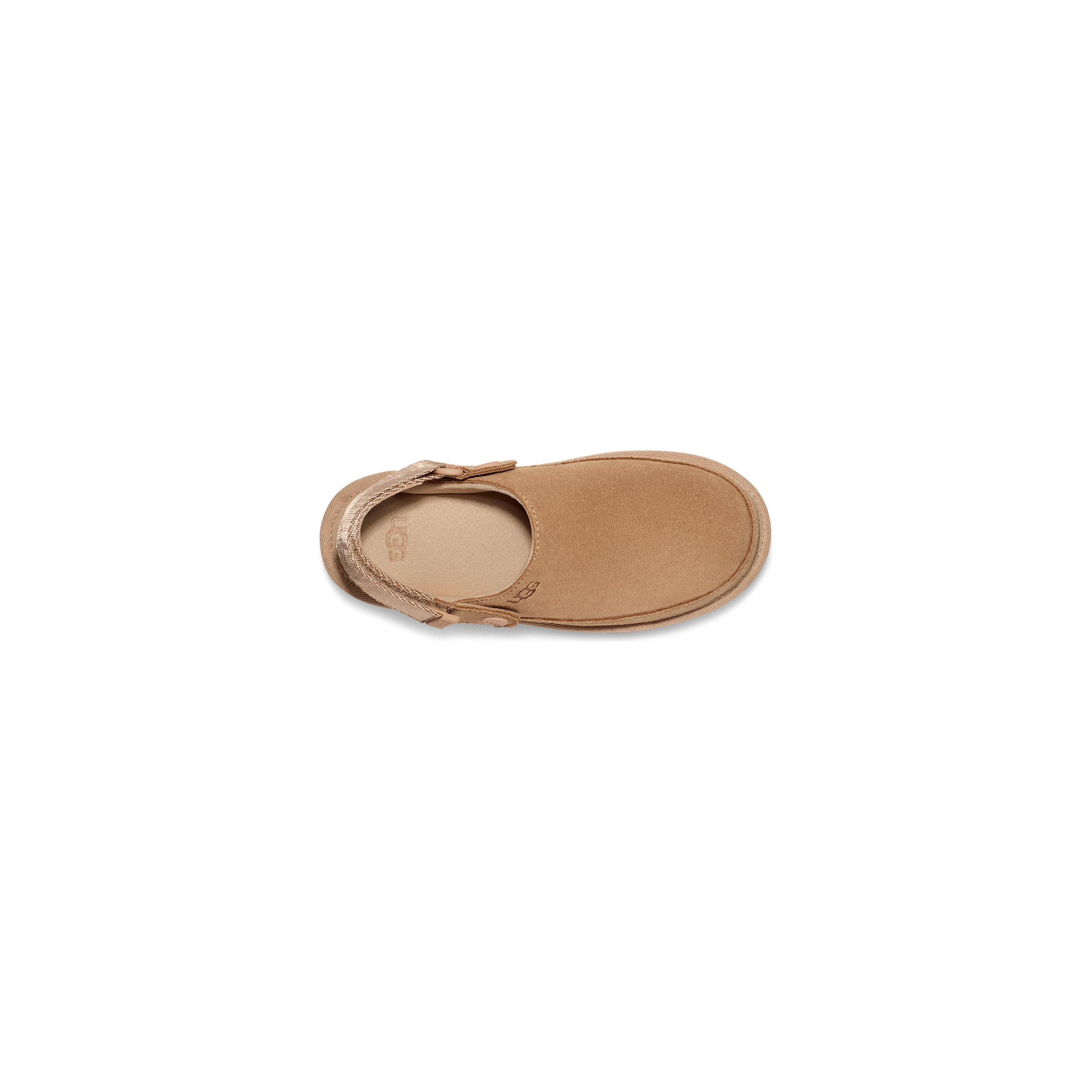 UGG Kid's Goldenstar Clog in Driftwood  Kid's Footwear